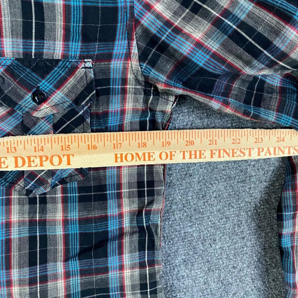 Other OP Button Up Shirt Men's Small 34-36 Long Sleeve Plaid S Size US S / EU 44-46 / 1 - 4 Thumbnail