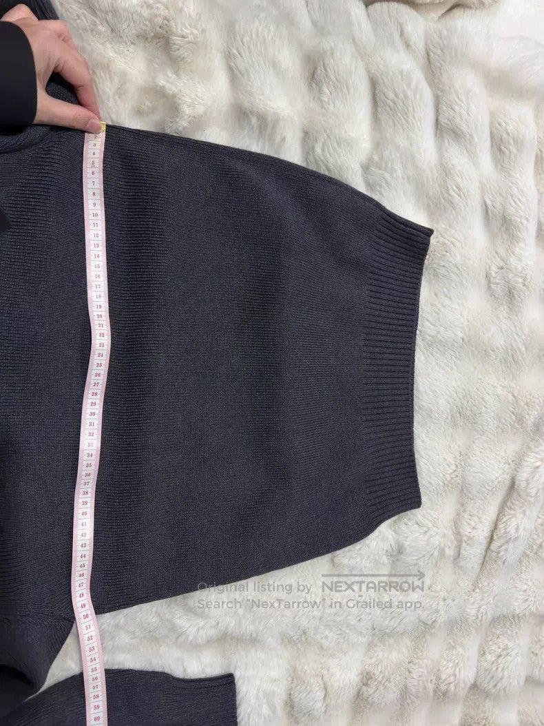 Saint Laurent Paris Saint Laurent Paris Original Sheepskin Patched Men's Sweat Size US M / EU 48-50 / 2 - 7 Thumbnail