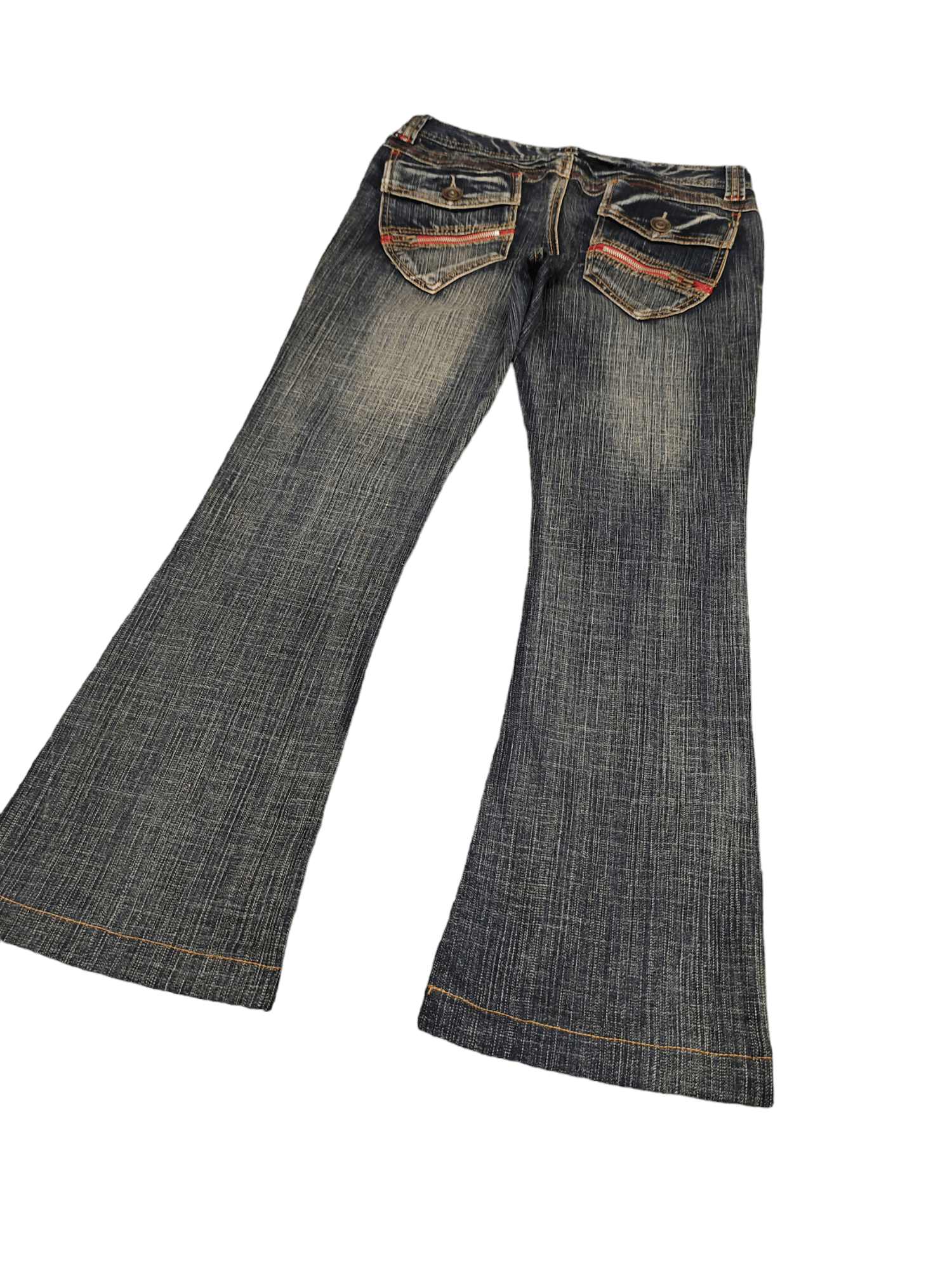 Hysteric Glamour × Undercover Flare Jeans The Vintage Faded Low Rise Boot Cut Y2k Goa lgb Size US 31 - 12 Thumbnail