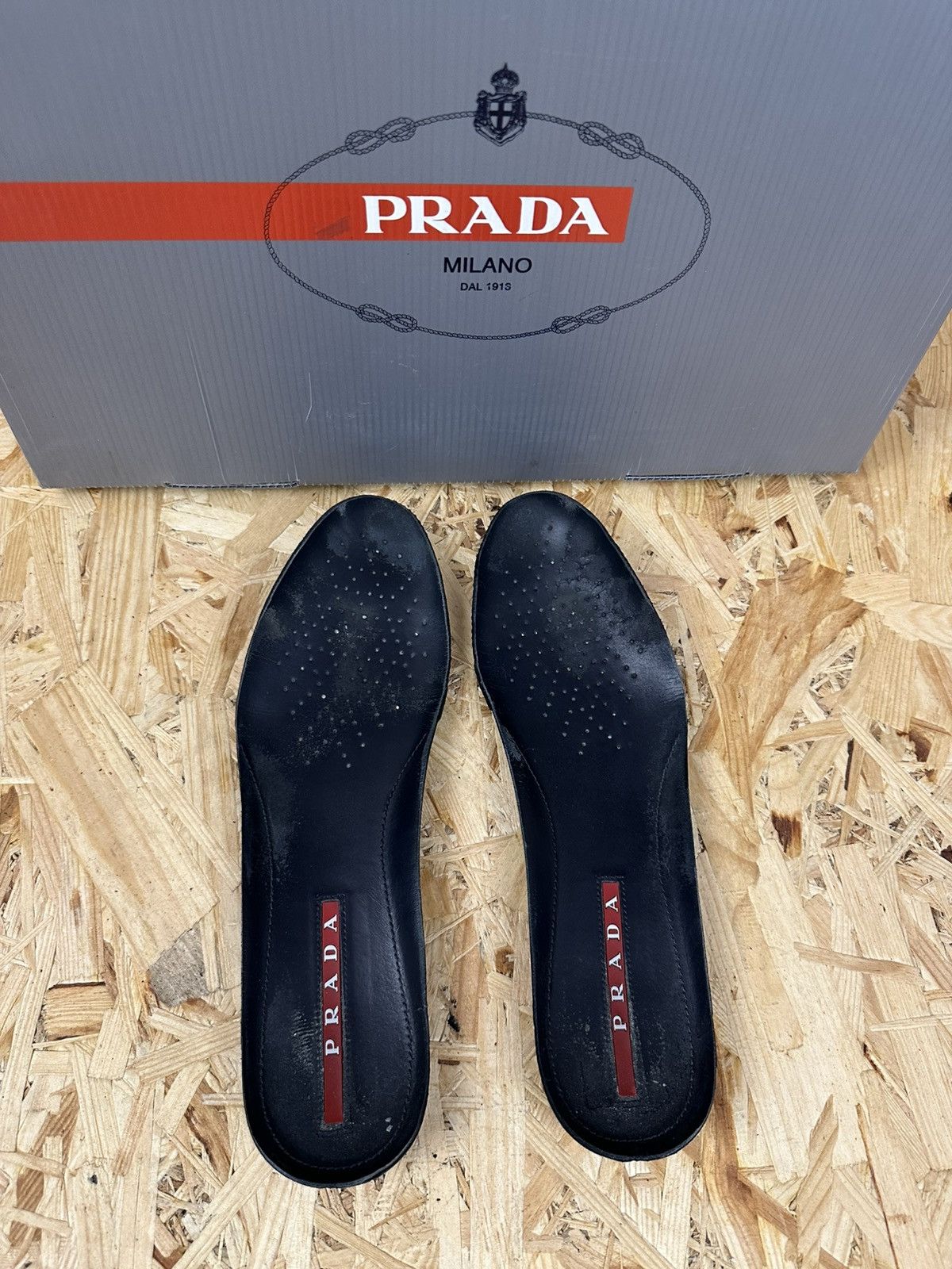 Prada Prada sneakers size 9,5 dark blue Size US 9.5 / EU 42-43 - 9 Thumbnail