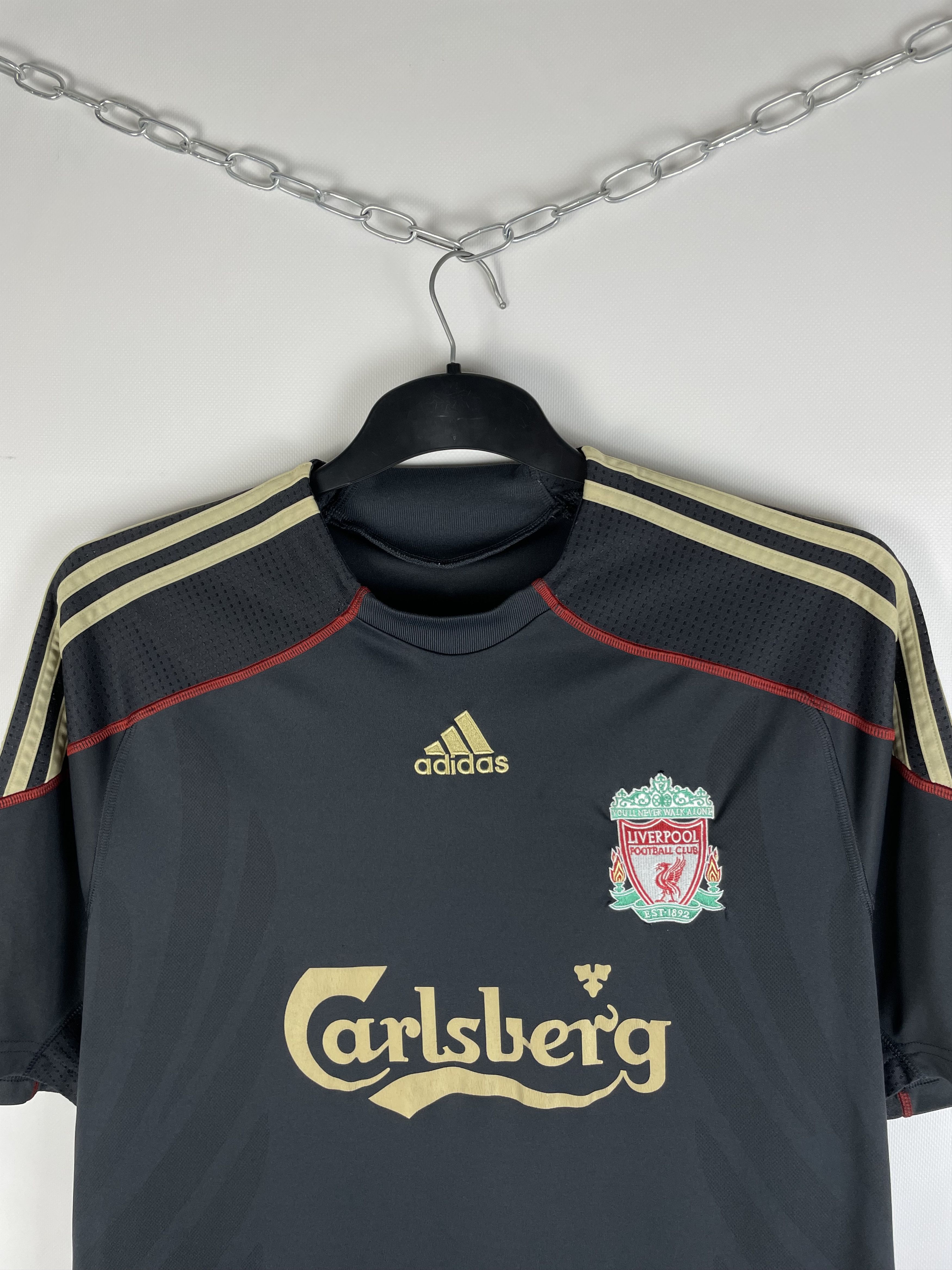 Adidas Vintage 2009 Adidas Liverpool Soccer Jersey Size US L / EU 52-54 / 3 - 3 Thumbnail