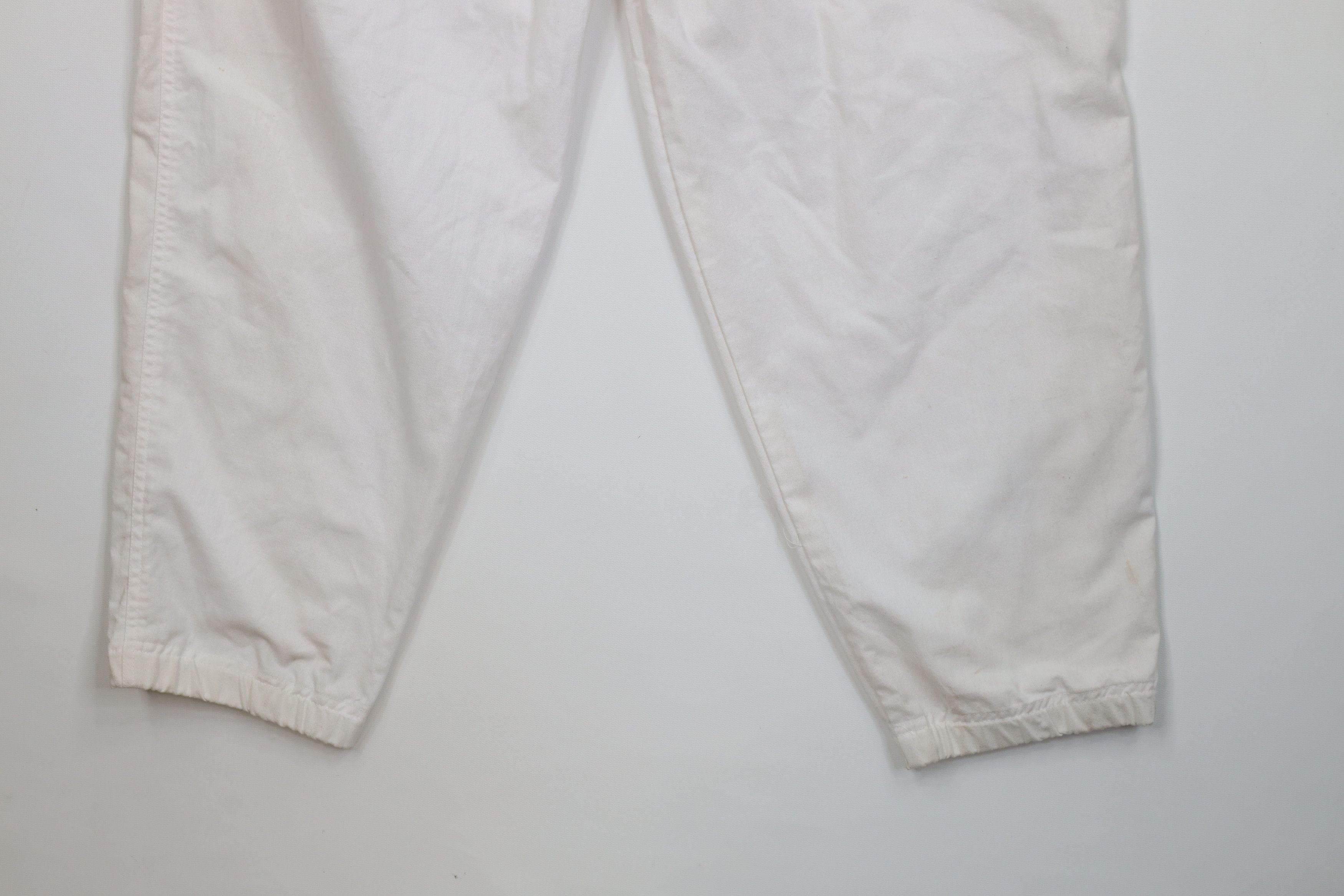 Vintage Deadstock Vintage 80s 90s Bugle Boy Pleated Pants White Size US 28 / EU 44 - 13 Thumbnail