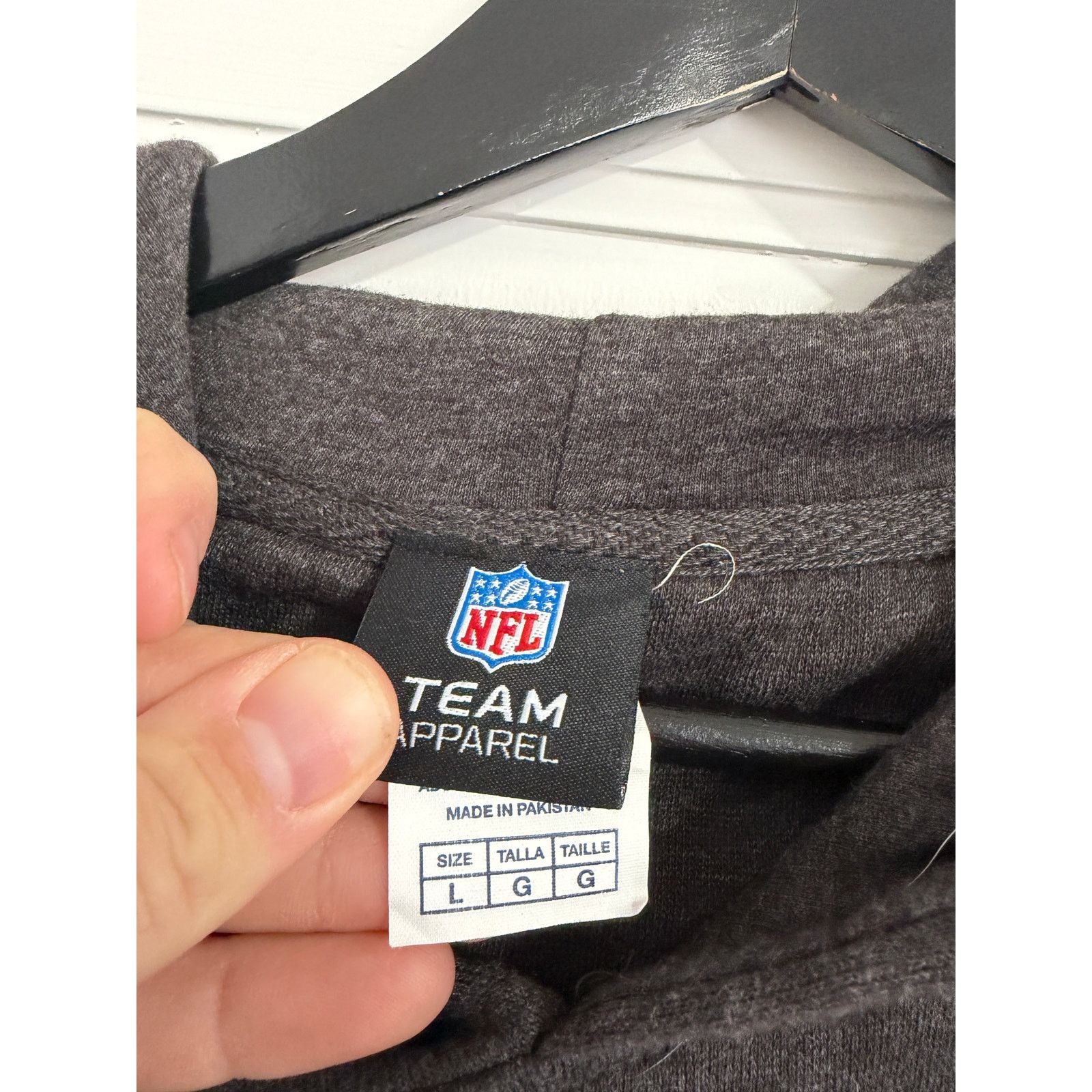 NFL Green Bay Packers Gray NFL Football Hoodie Sweatshirt Sz L Size US L / EU 52-54 / 3 - 3 Thumbnail
