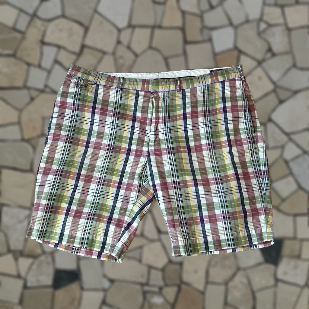 Polo Ralph Lauren VINTAGE Polo Ralph Lauren Sportswear Plaid Chino Shorts 10” Inseam Men’s 42 Short description? Size US XL / EU 56 / 4 - 1 Thumbnail