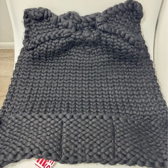 Charles Jeffrey LOVERBOY Charles Jeffrey Loverboy Supa Massive Ears Beanie Black Size ONE SIZE - 2 Thumbnail