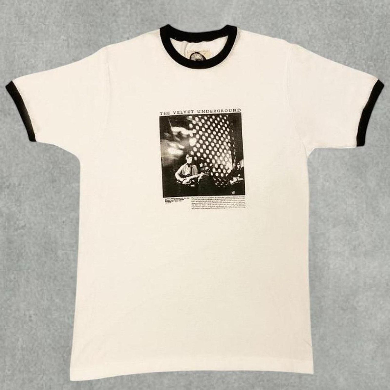 Handmade Vintage-Inspired Velvet Underground T-shirt Band T-Shirt Size US M / EU 48-50 / 2 - 1 Thumbnail