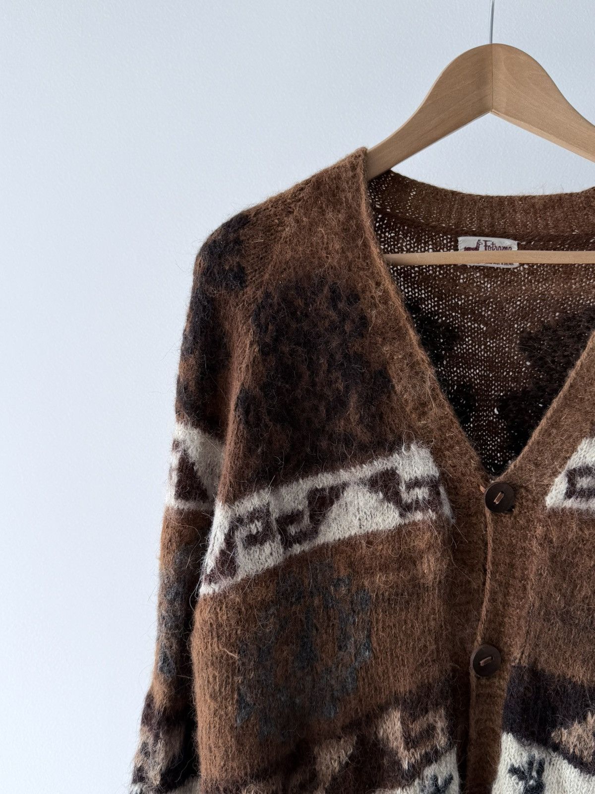 Vintage Vintage 70s Alpaca Wool Cardigan Sweater Size US M / EU 48-50 / 2 - 3 Thumbnail