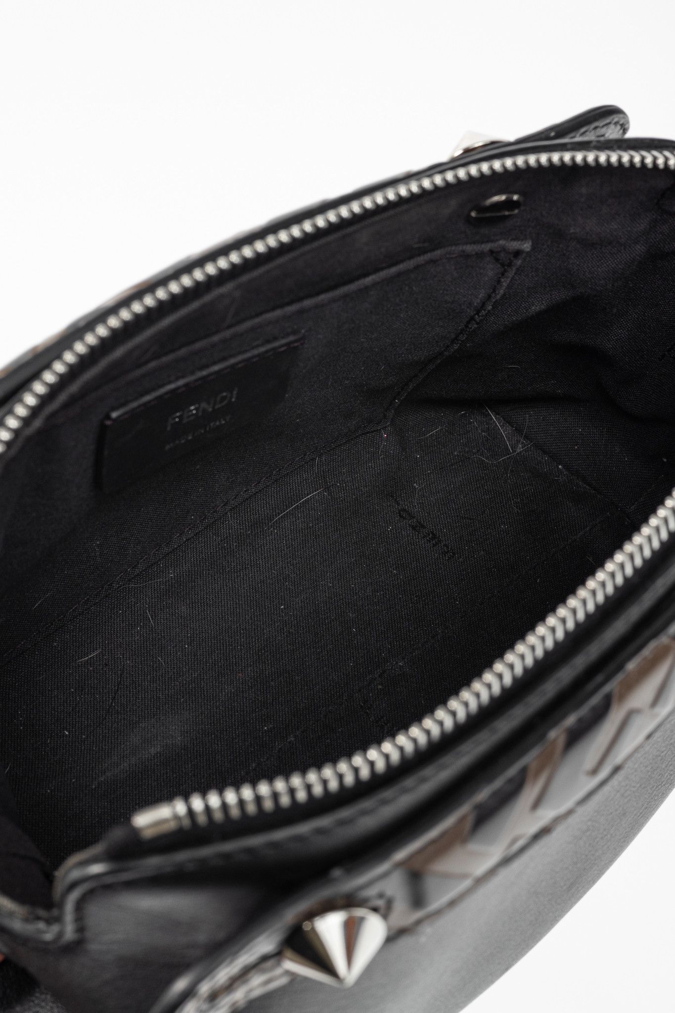 Fendi Fendi By the Way Mini Black Leather Mini Crossbody Size ONE SIZE - 12 Thumbnail