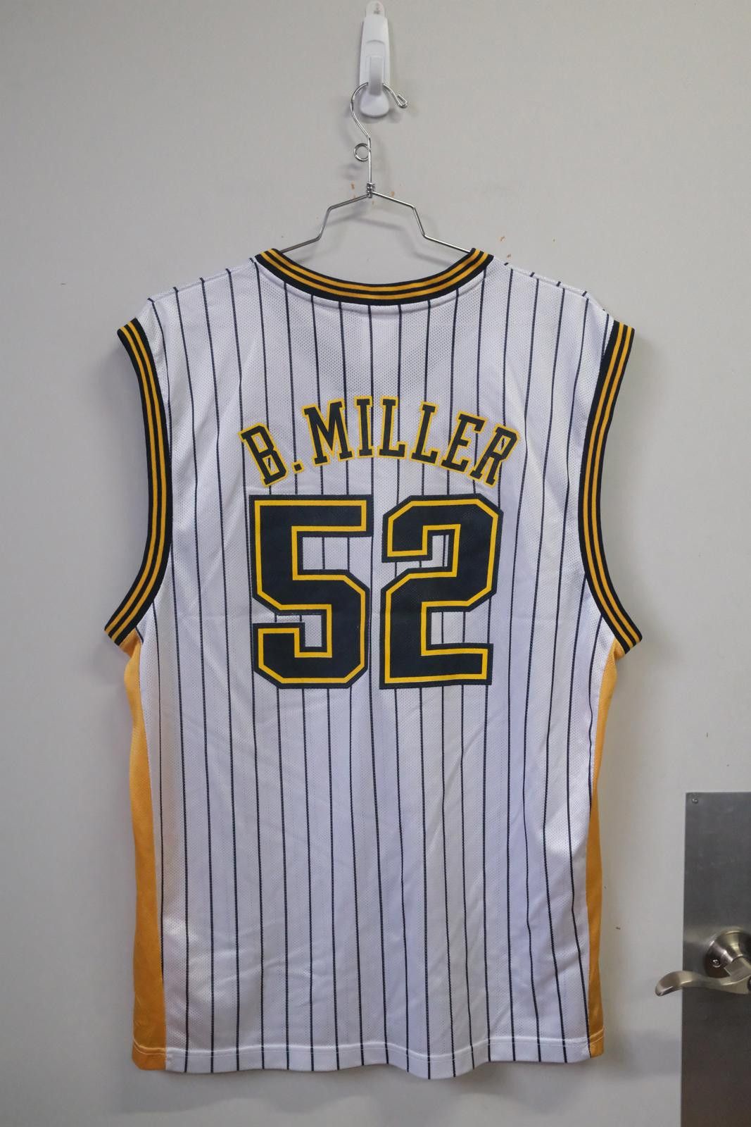 Reebok Reebok Indiana Pacers B.Miller #52 Home Basketball Jersey Size ONE SIZE - 2 Thumbnail