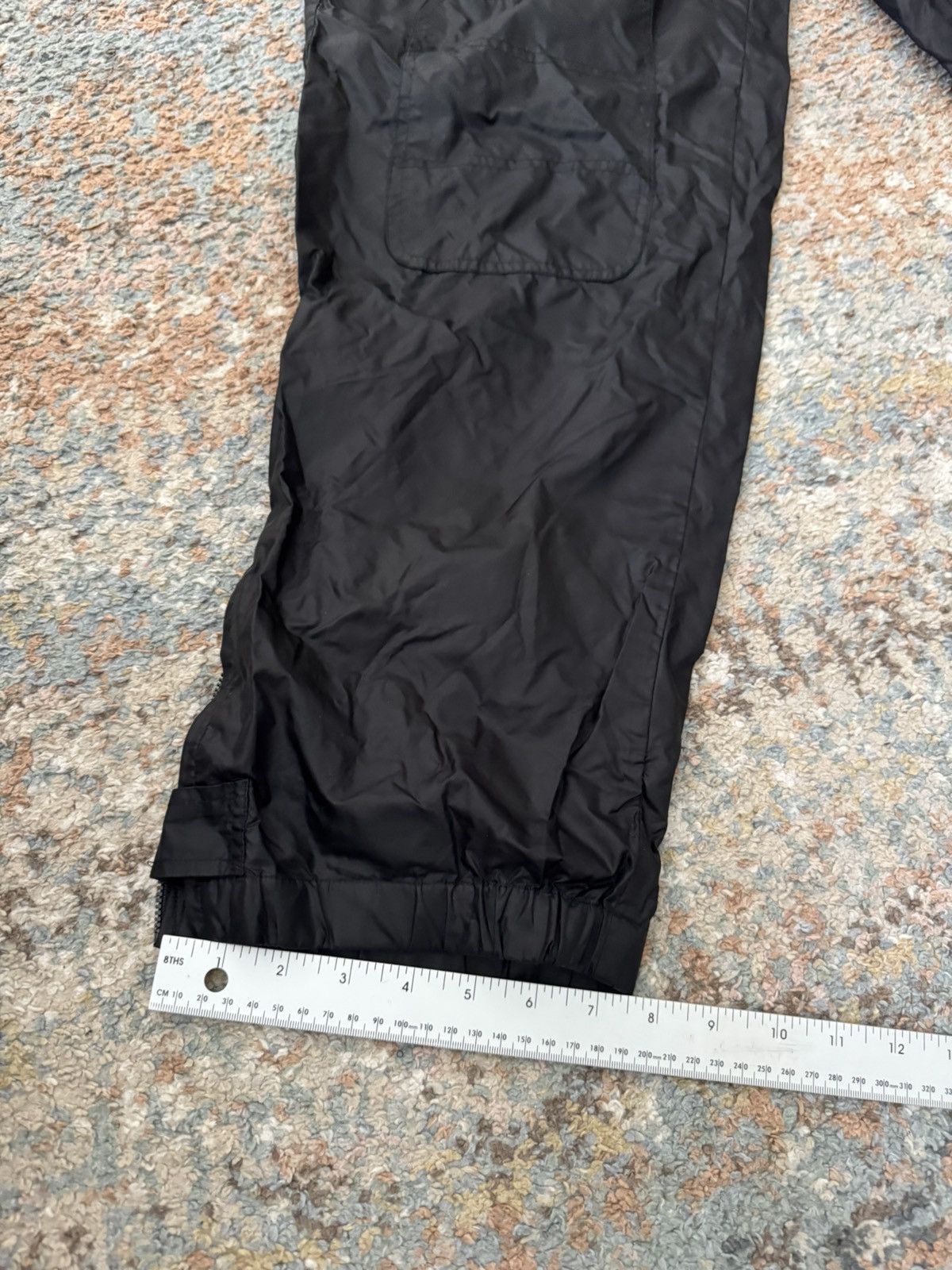Vintage VTG 90s Tommy Hilfiger Track Pants 32 Large Black Size US 32 / EU 48 - 8 Thumbnail