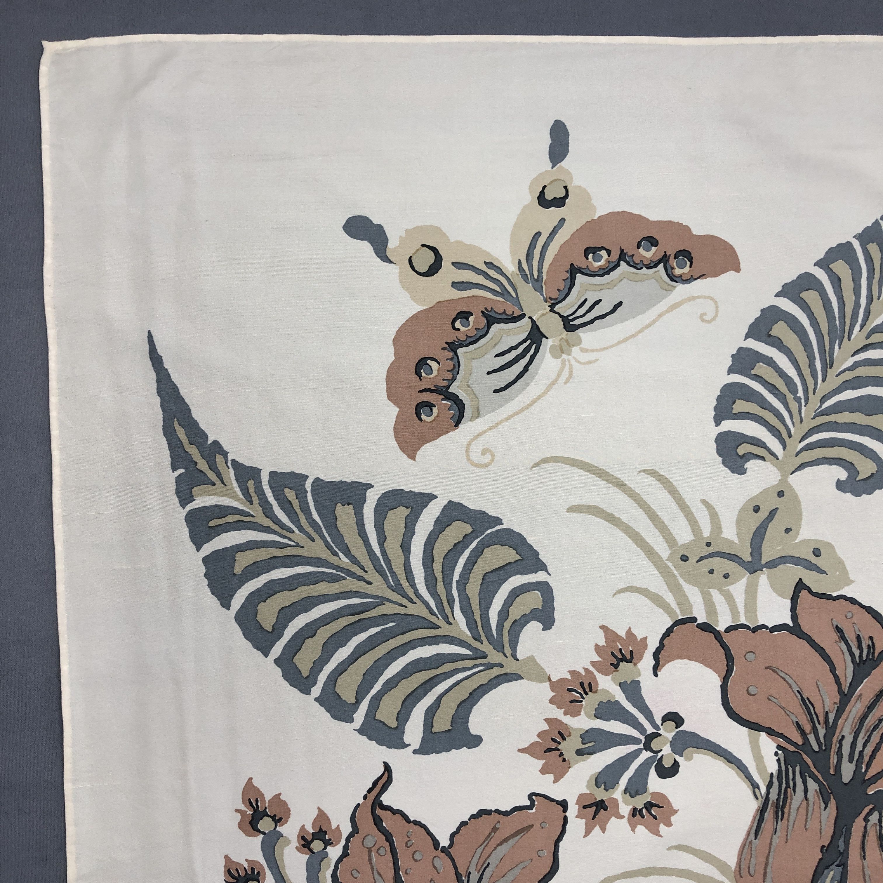 Jim Thompson × Vintage Vintage Jim Thompson SILK Scarf Twill Stole Wraps Scarves Size ONE SIZE - 13 Thumbnail
