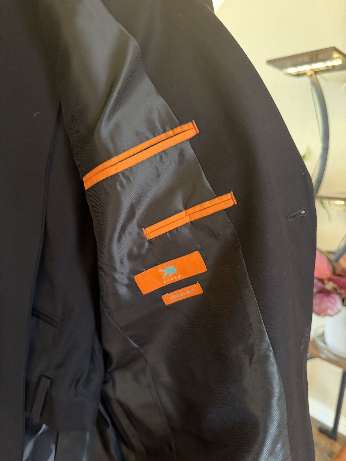 Egara Black Suit Size 40R - 6 Thumbnail