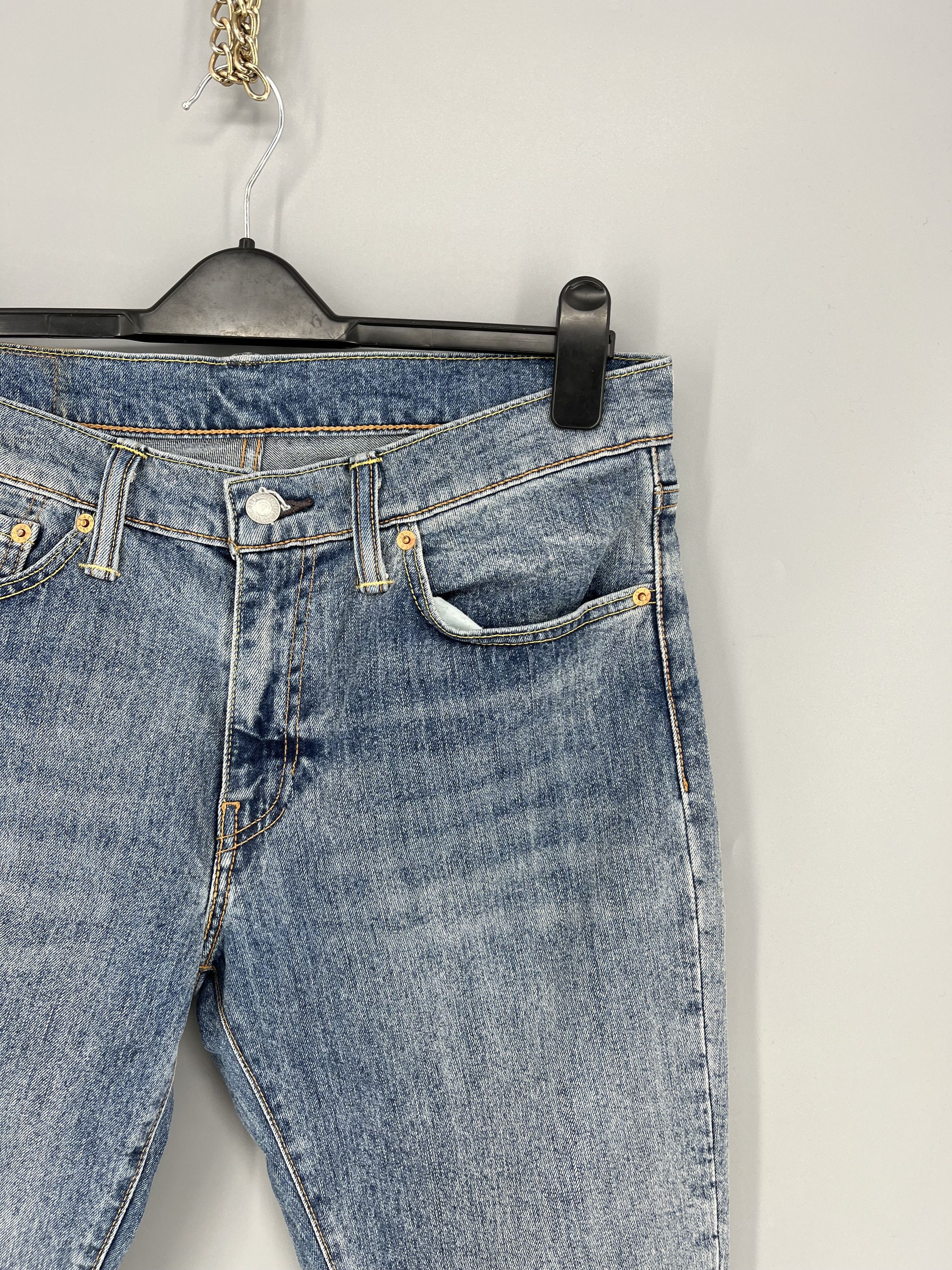 Levi's Vintage Levi's 511 Blue Denim Jeans Size 32 x 32 Size US 32 / EU 48 - 4 Thumbnail