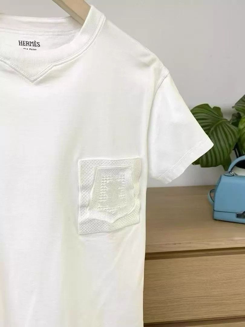 Hermes HERMES Short Sleeve Tee Near New 34 Size XS / US 0-2 / IT 36-38 - 4 Thumbnail