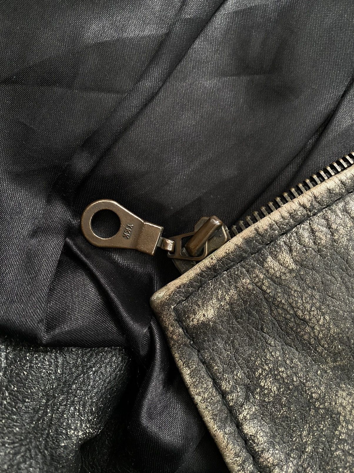 Japanese Brand × Vintage 🫧Vintage leather jacket Y2K Size US L / EU 52-54 / 3 - 11 Thumbnail