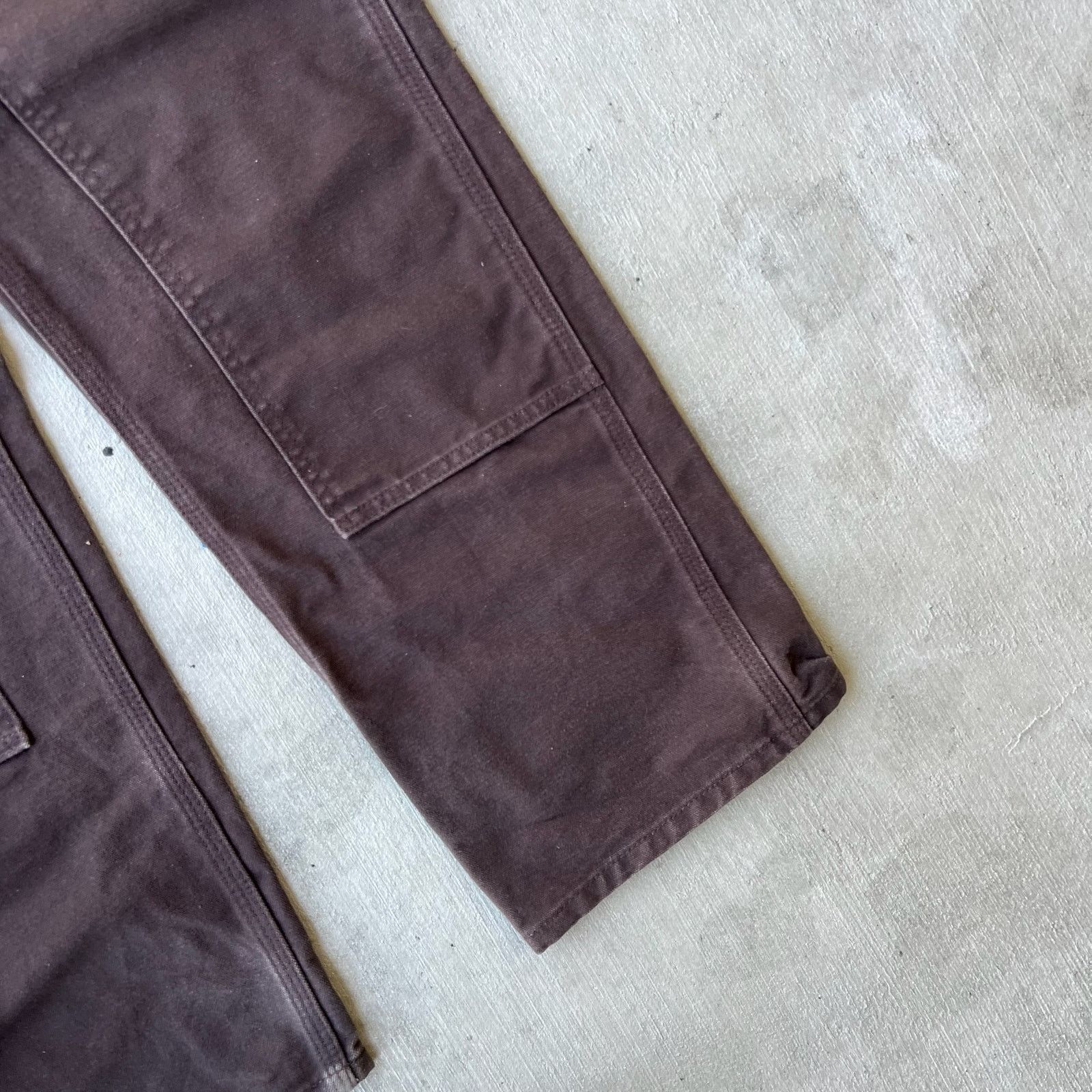 Carhartt × Vintage Carhartt brown double knee work wear carpenter pants Size US 30 / EU 46 - 3 Thumbnail