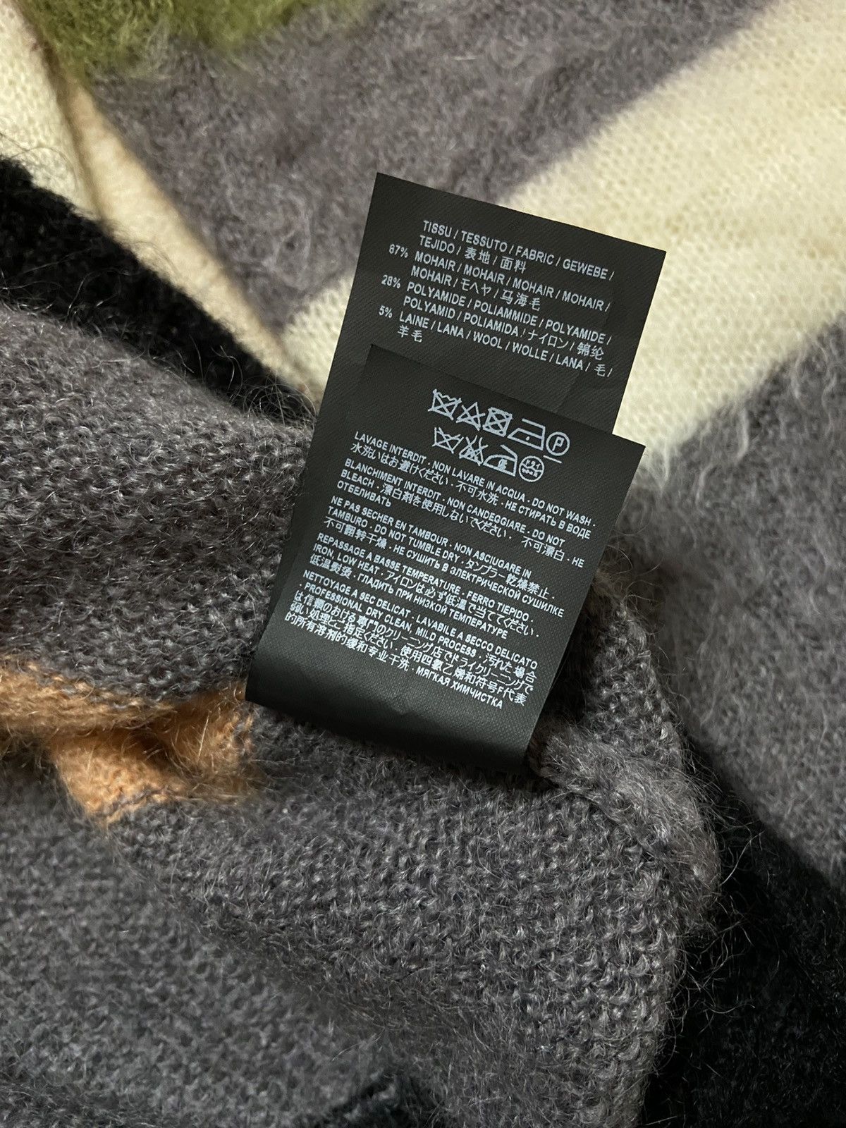 Saint Laurent Paris Saint Laurent Paris FW17 Striped Mohair Size US M / EU 48-50 / 2 - 6 Thumbnail