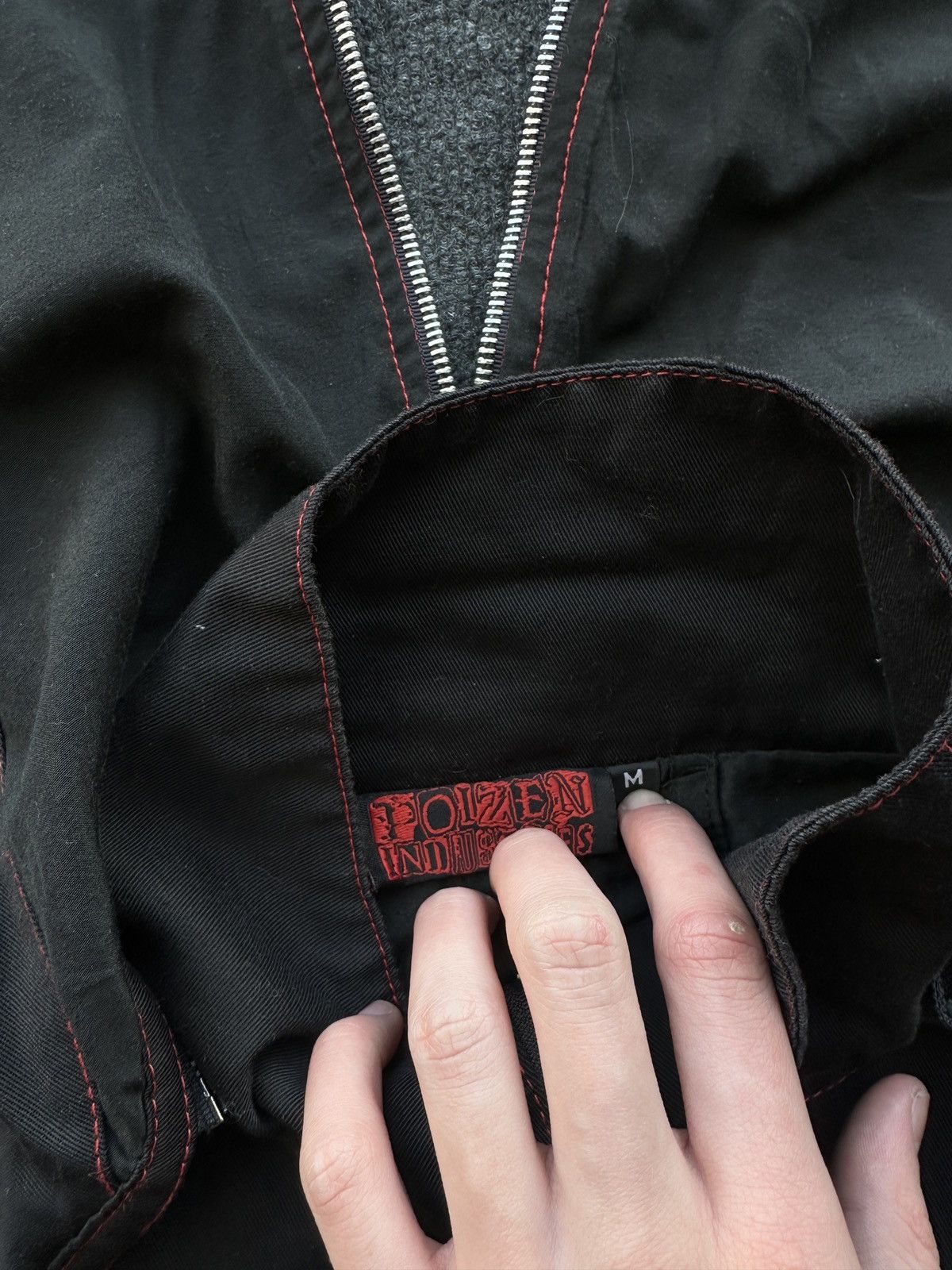 Other OPIUM ZIP🚨 AVANT-GARDE RARE ZIP Y2K gothic IFSIXWASNINE Size M / US 6-8 / IT 42-44 - 7 Thumbnail