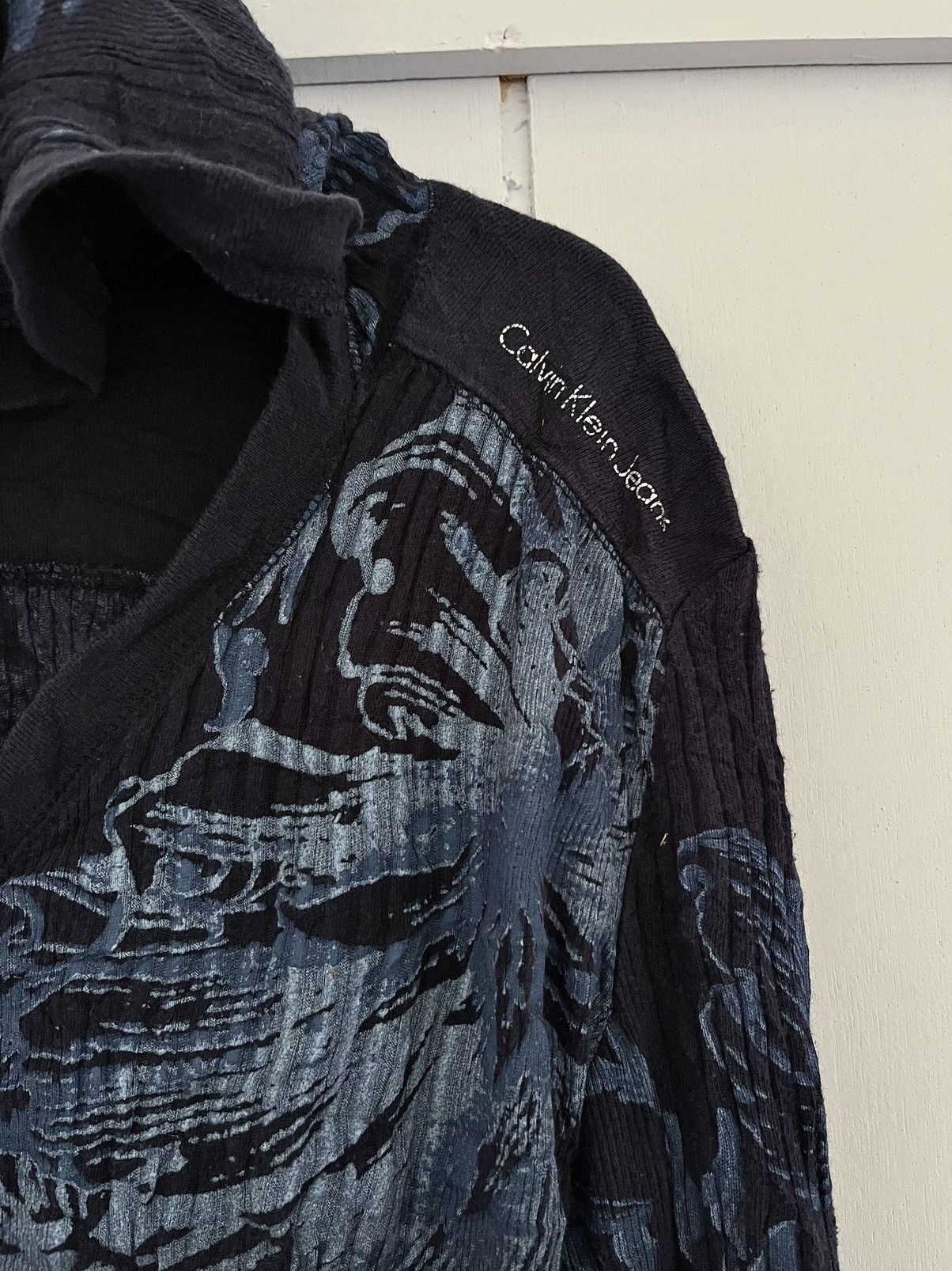Calvin Klein 2000s Calvin Klein Floral Hoodie Size US M / EU 48-50 / 2 - 6 Thumbnail