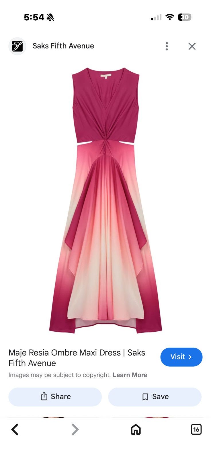 Maje Maje Paris Rose dress Size S / US 4 / IT 40 - 13 Thumbnail