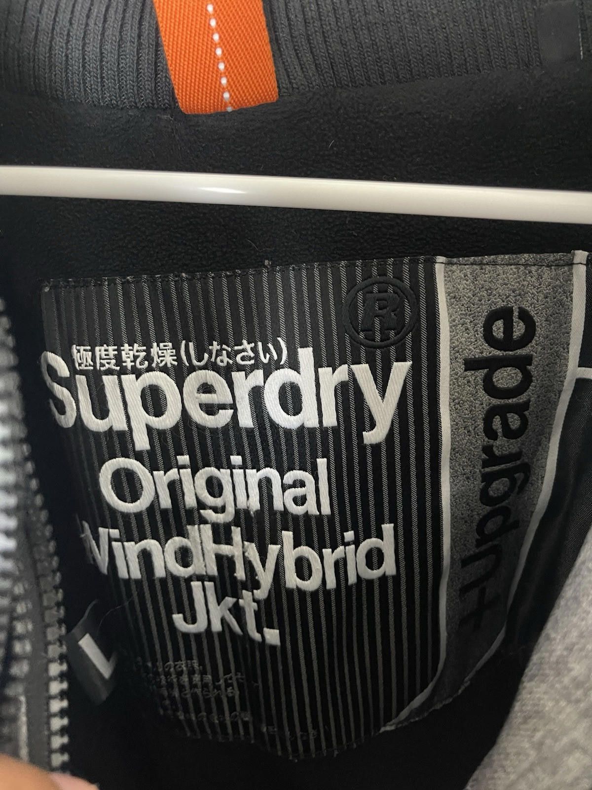 Superdry Superdry Jacket Mens L Gray Japan Original Wind Windbreaker Size US L / EU 52-54 / 3 - 6 Thumbnail