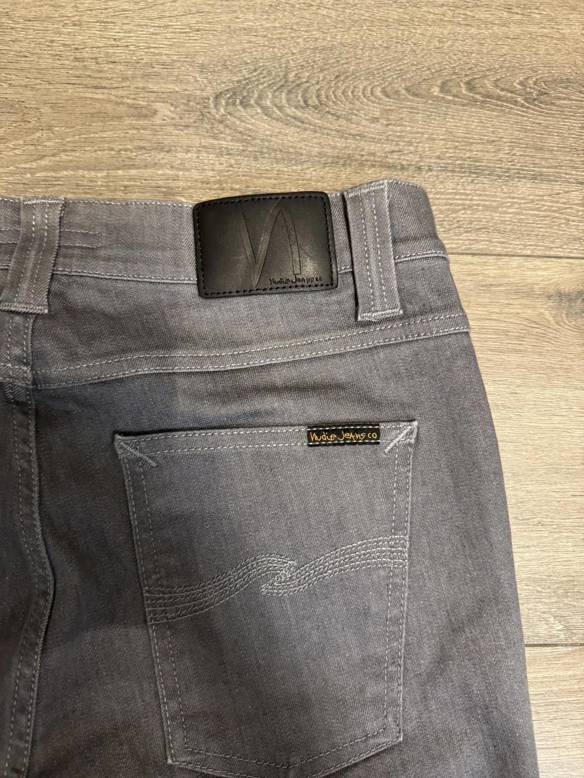 Other Nudie Jeans Co 32/34 Lean Dean Dry Granite Denim Pant Size US 32 / EU 48 - 5 Thumbnail