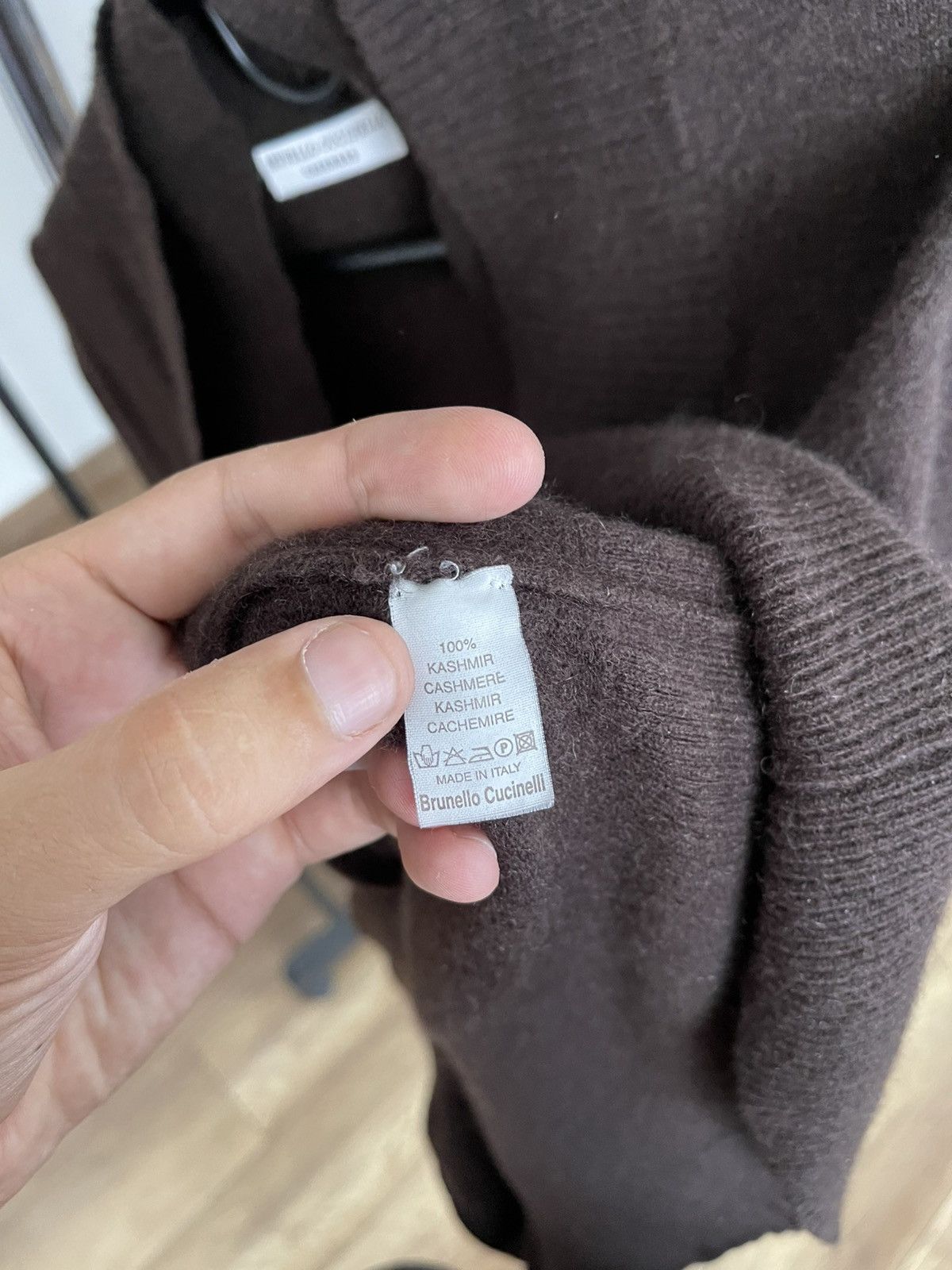Brunello Cucinelli Brunello Cucinelli Italy Knit Cashmere Sweater Size XL / US 12-14 / IT 48-50 - 11 Thumbnail