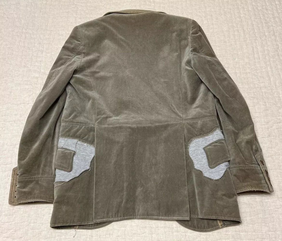 Maison MIHARA YASUHIRO MIHARA YASUHIRO Jersey Panel Velvet Blazer Men’s S Rare MMY Size 38R - 11 Thumbnail