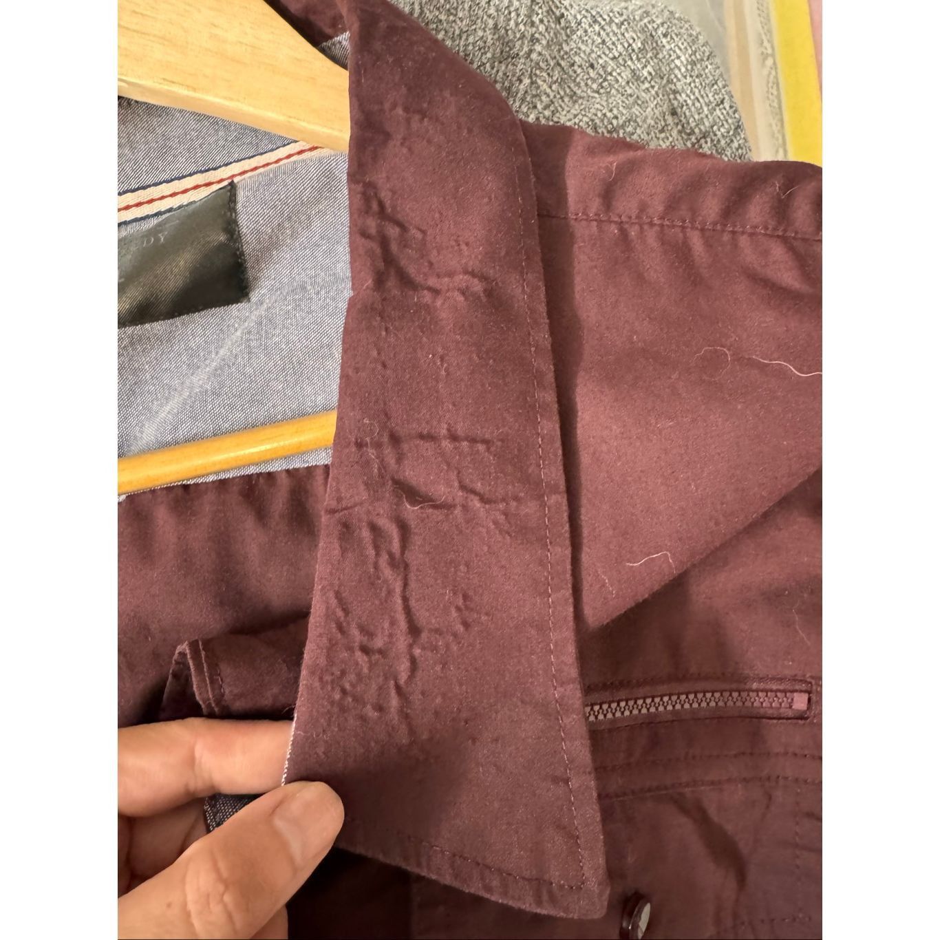 Other Triumph & Tragedy Burgundy Button-Up Shirt 2XL Long Sleeve C Size US XXL / EU 58 / 5 - 6 Thumbnail