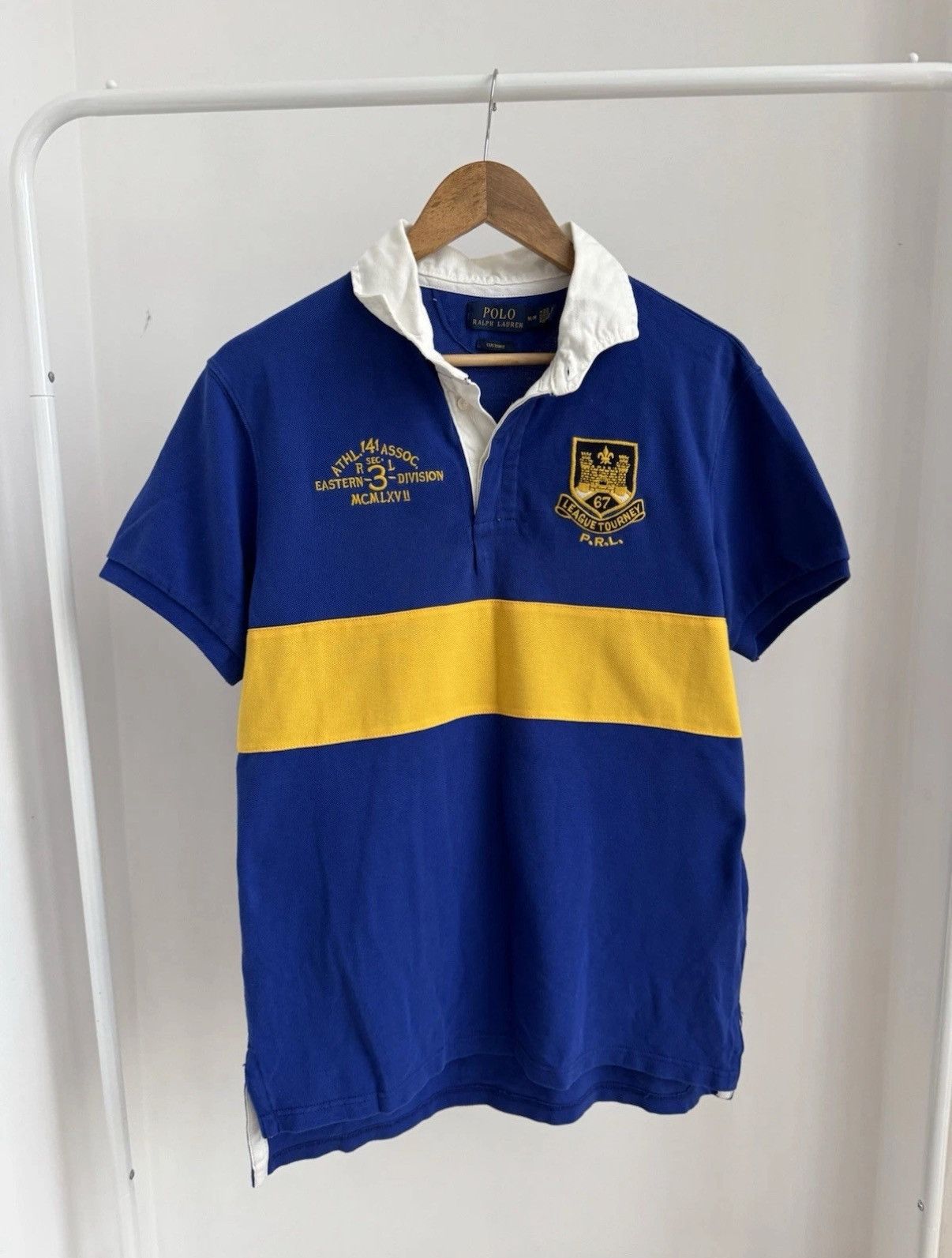 Polo Ralph Lauren Polo Ralph Lauren League Tourney Blue Polo T Shirt Size US M / EU 48-50 / 2 - 1 Thumbnail