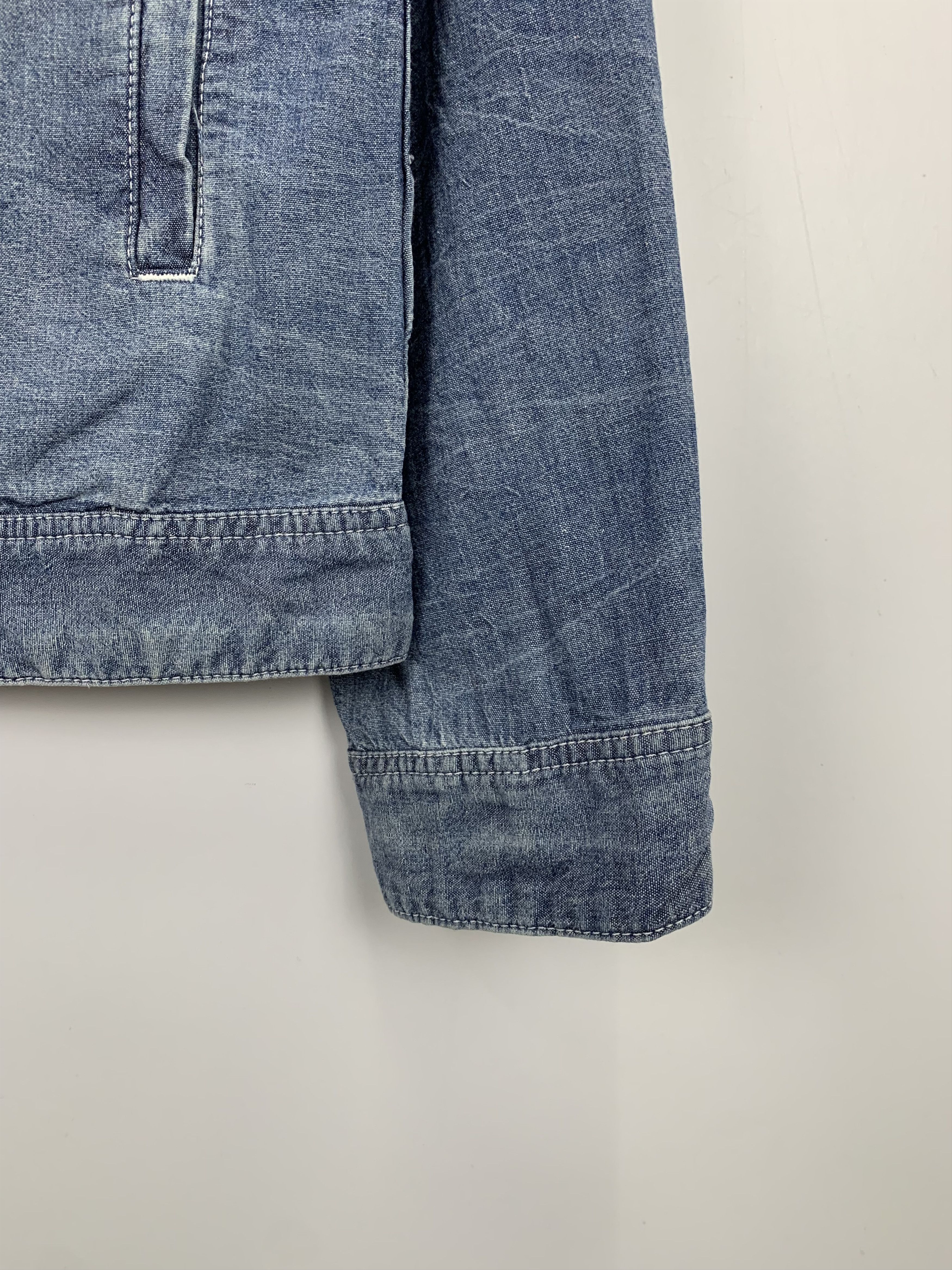 Japanese Brand Vintage Japanese Brand Trucker Denim Jacket J1003 Size US M / EU 48-50 / 2 - 6 Thumbnail