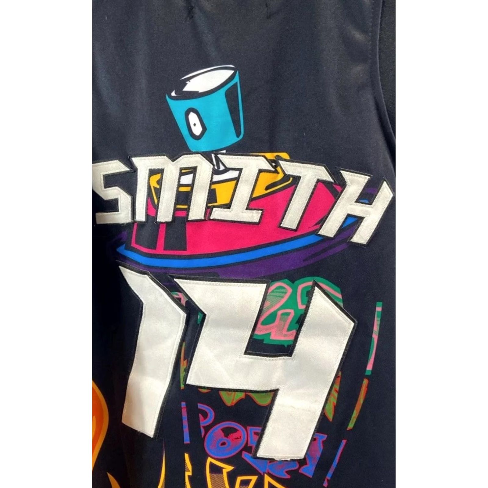 Prince Mens Headgear Classics Fresh Prince of Bel Air Jersey #14 Will Smith Multicolor Large L Basketball Casual Shirts Womens mens? Size US L / EU 52-54 / 3 - 4 Thumbnail