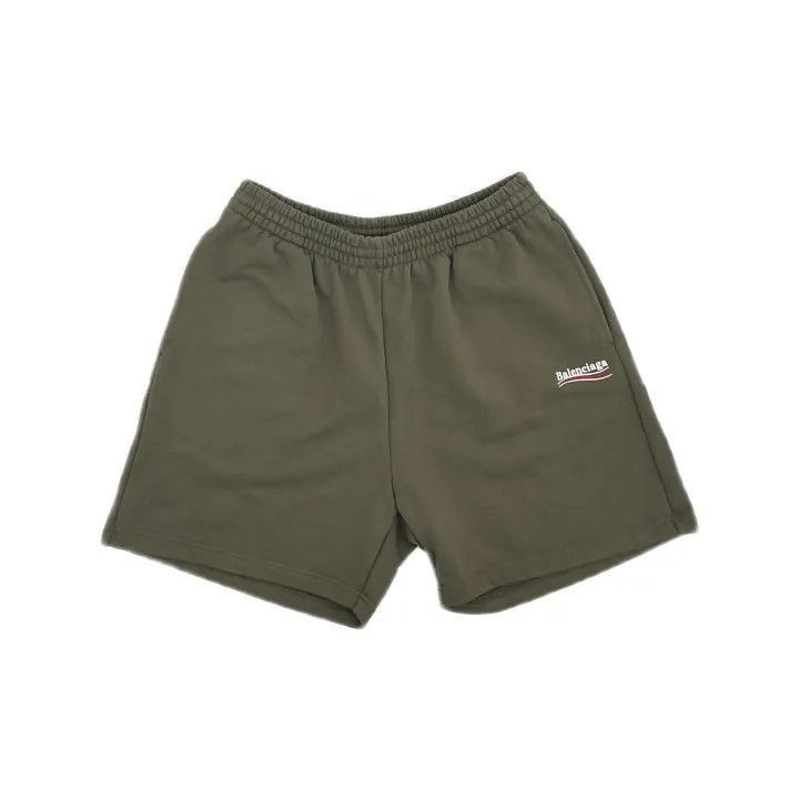 Balenciaga Balenciaga Balenciaga FW22 Logo Print Sport Shorts -2507 Size US 26 / EU 42 - 2 Thumbnail