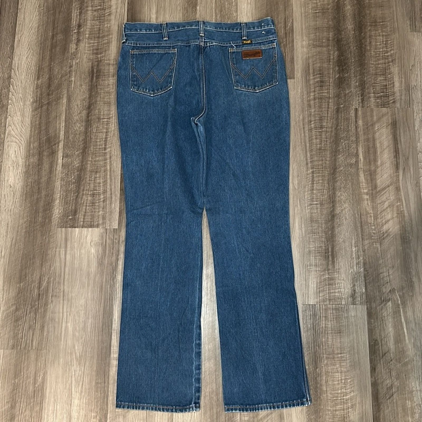 Wrangler Wrangler Vintage Cowboy Cut Slim Regular Fit Jeans - 40x34 Size US 40 / EU 56 - 3 Thumbnail