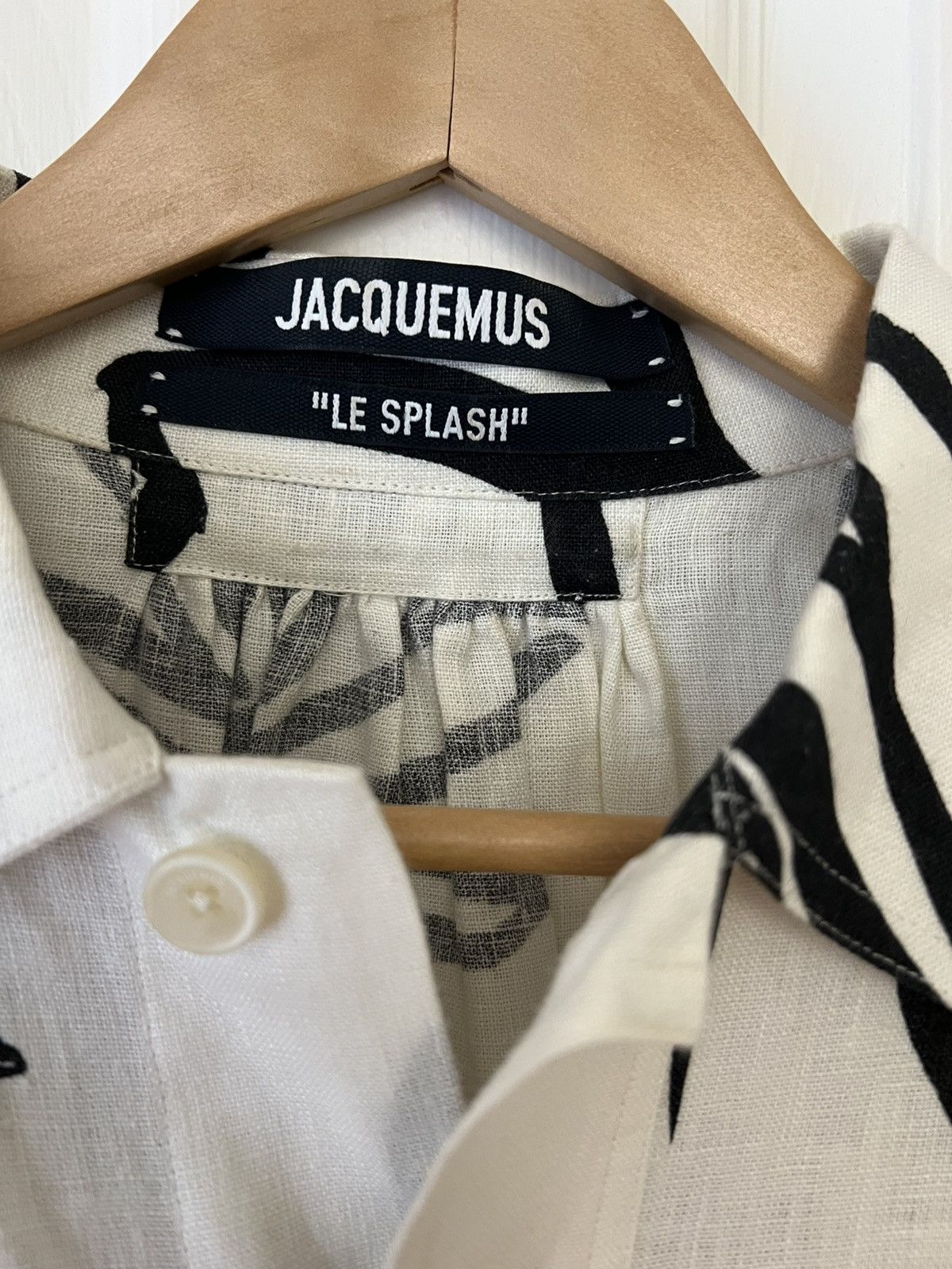 Jacquemus Jacquemus la chemise moisson flower le splash size 50 Size US L / EU 52-54 / 3 - 3 Thumbnail