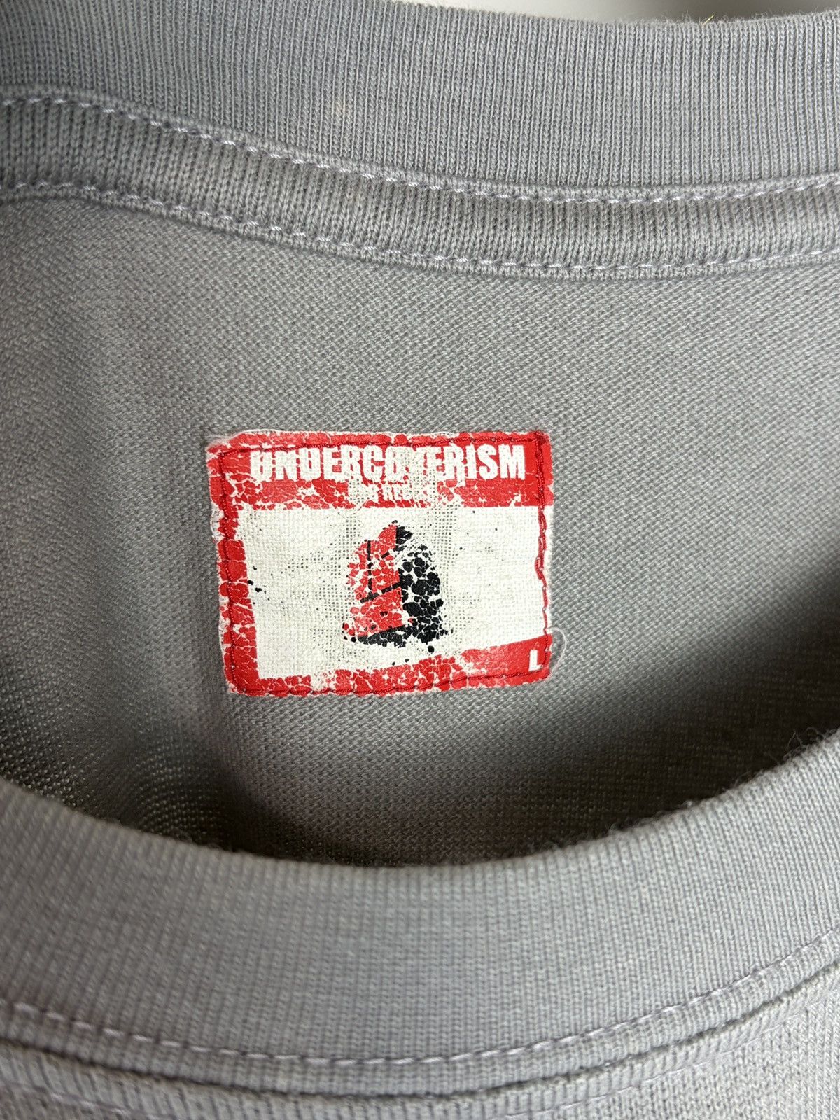 Undercover SS02 Undercover Vintage Illusion Of Haze Smoke Logo Tshirt Size US L / EU 52-54 / 3 - 6 Thumbnail
