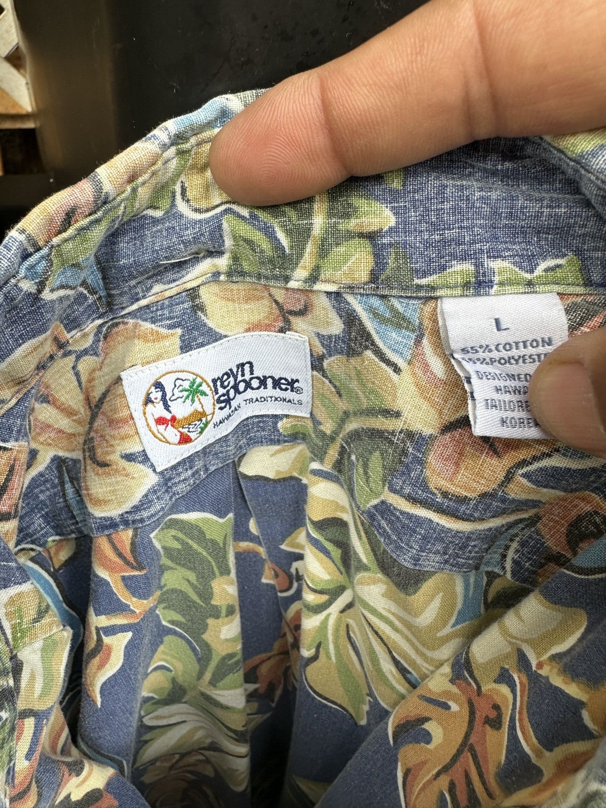 Reyn Spooner PreOwned Reyn Spooner Multicolored Hawaiian Print Men's L Size US L / EU 52-54 / 3 - 4 Thumbnail