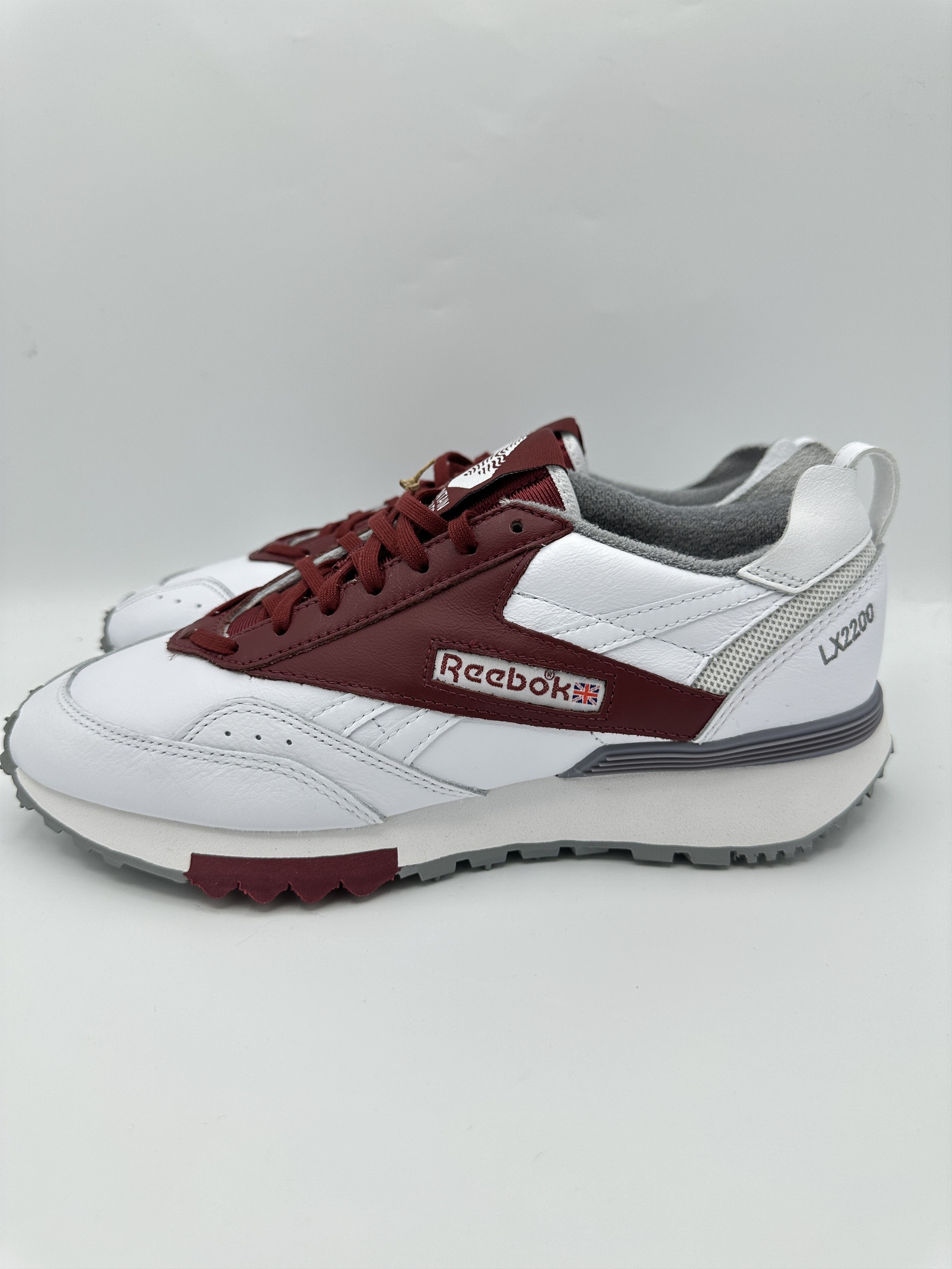 General Research Mountain Research x Reebok LX2000 Burgundy White Size US 9.5 / EU 42-43 - 4 Thumbnail