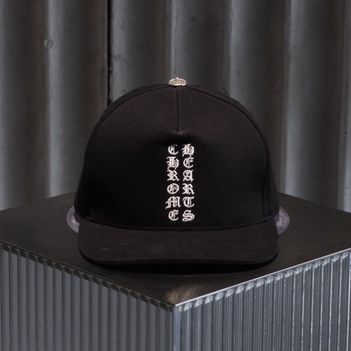 Chrome Hearts Chrome hearts vertical logo hat | Grailed