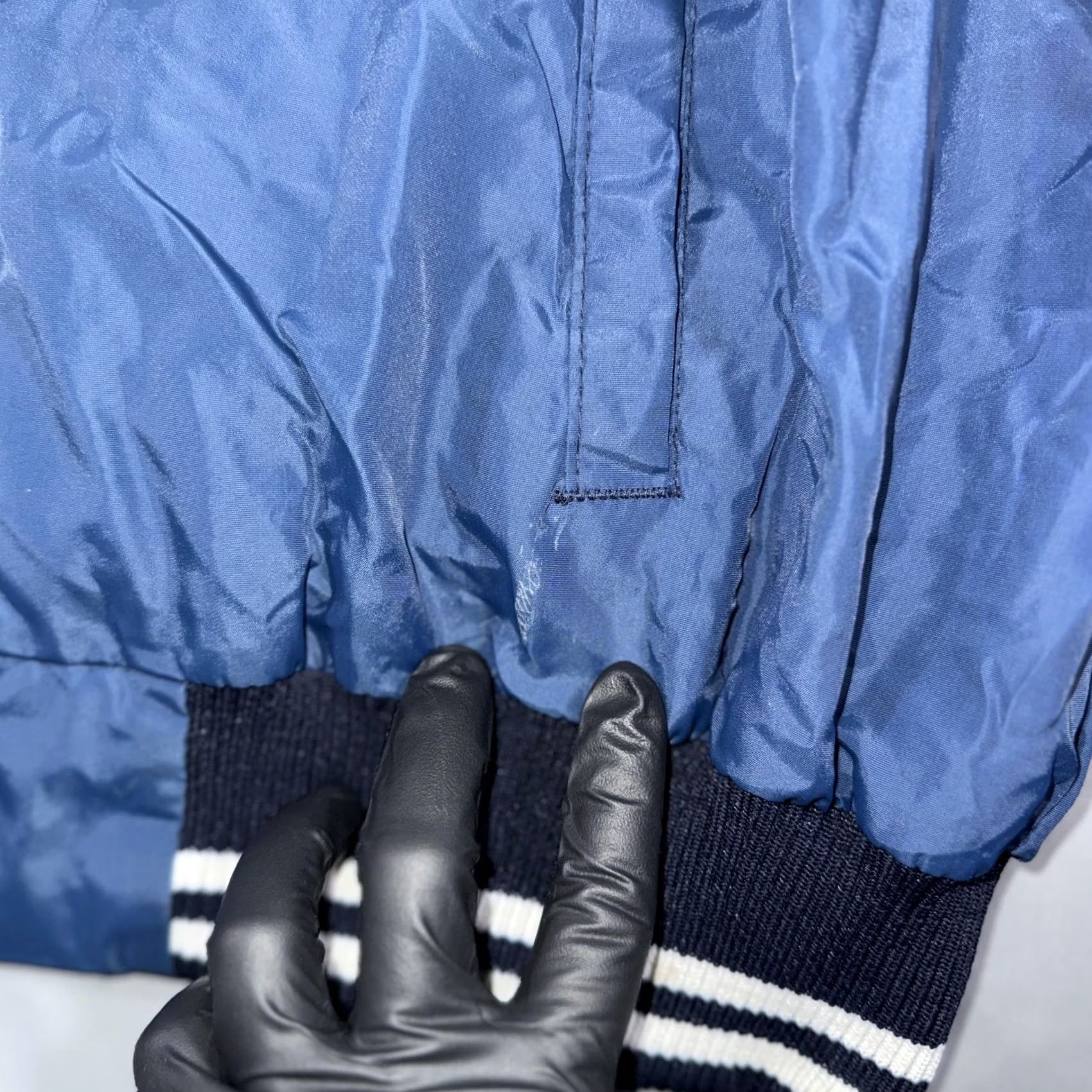 Champion VINTAGE Champion Varsity Jacket Mens XL Blue Nylon CPS Tennis Snap Made USA Jacket Size US XL / EU 56 / 4 - 5 Thumbnail