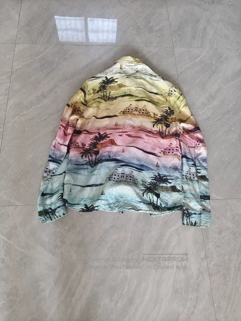 Amiri Amiri Gradient Hawaiian silk shirt Size US S / EU 44-46 / 1 - 2 Thumbnail
