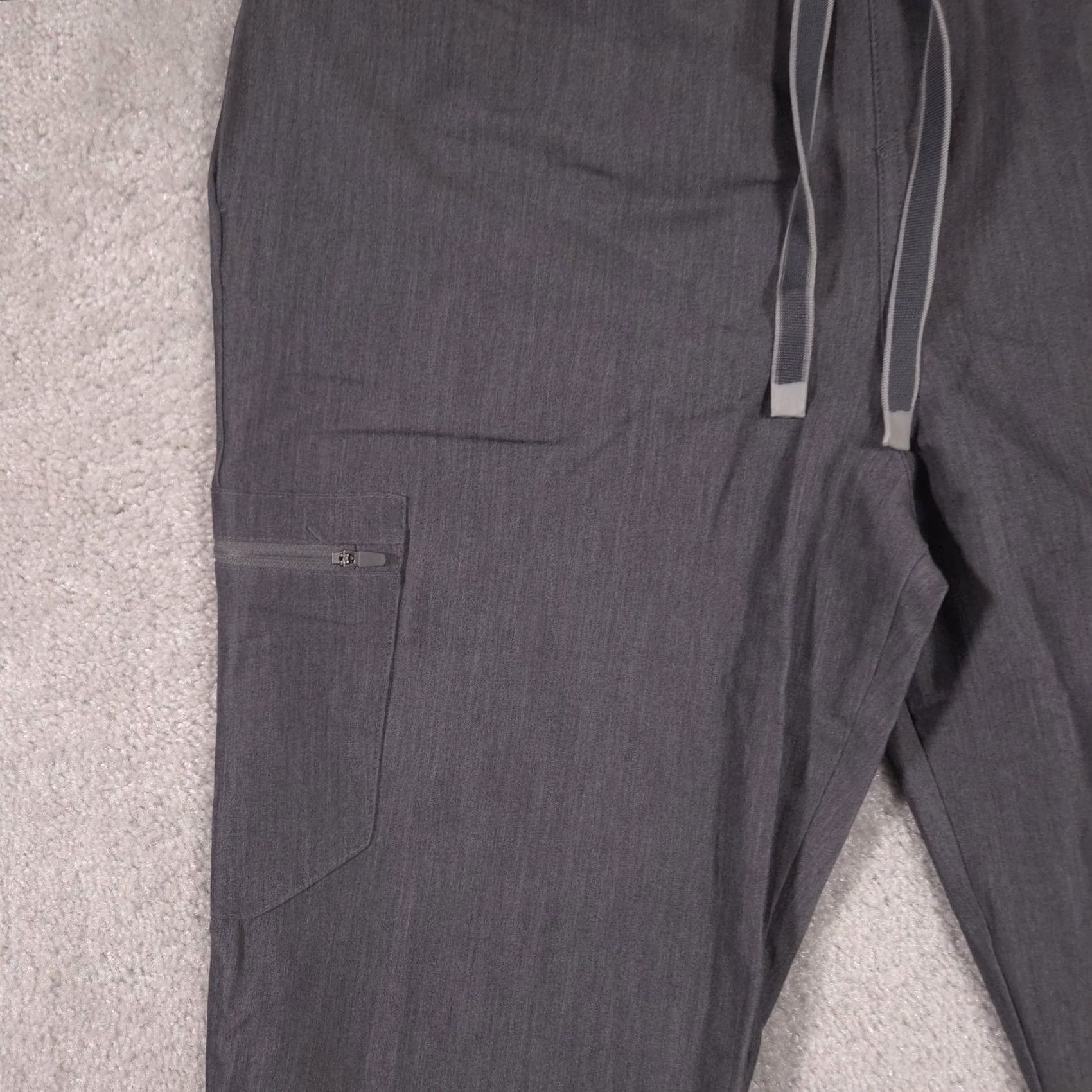 Vintage Onna by Premier Pants Womens XL Gray Jogger Way Stretch Zip Pocket Athletic Size 40" / US 18 - 4 Thumbnail