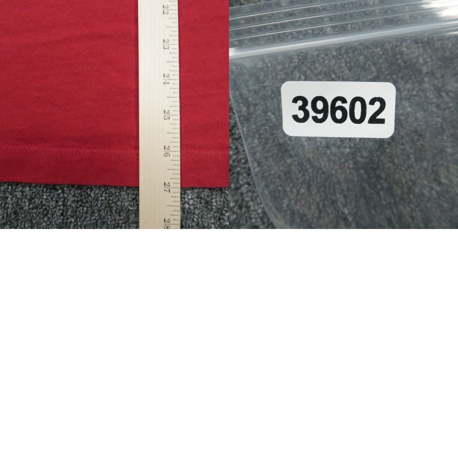 Flint And Tinder Flint and Tinder Shirt Mens Large Red Long Sleeve Tee Cotton Crew Neck Size US L / EU 52-54 / 3 - 8 Thumbnail