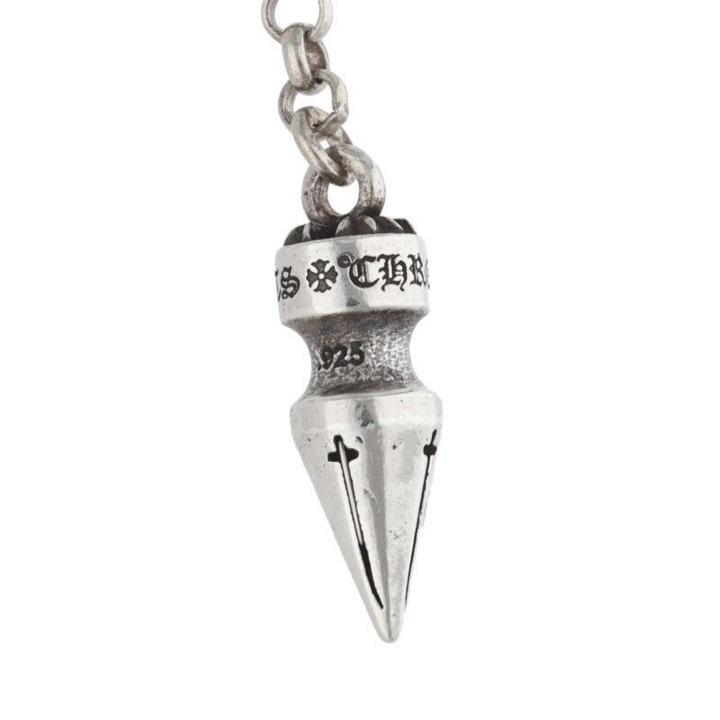 Chrome Hearts Chrome Hearts Chain Spike Drop Earring Size ONE SIZE - 3 Thumbnail