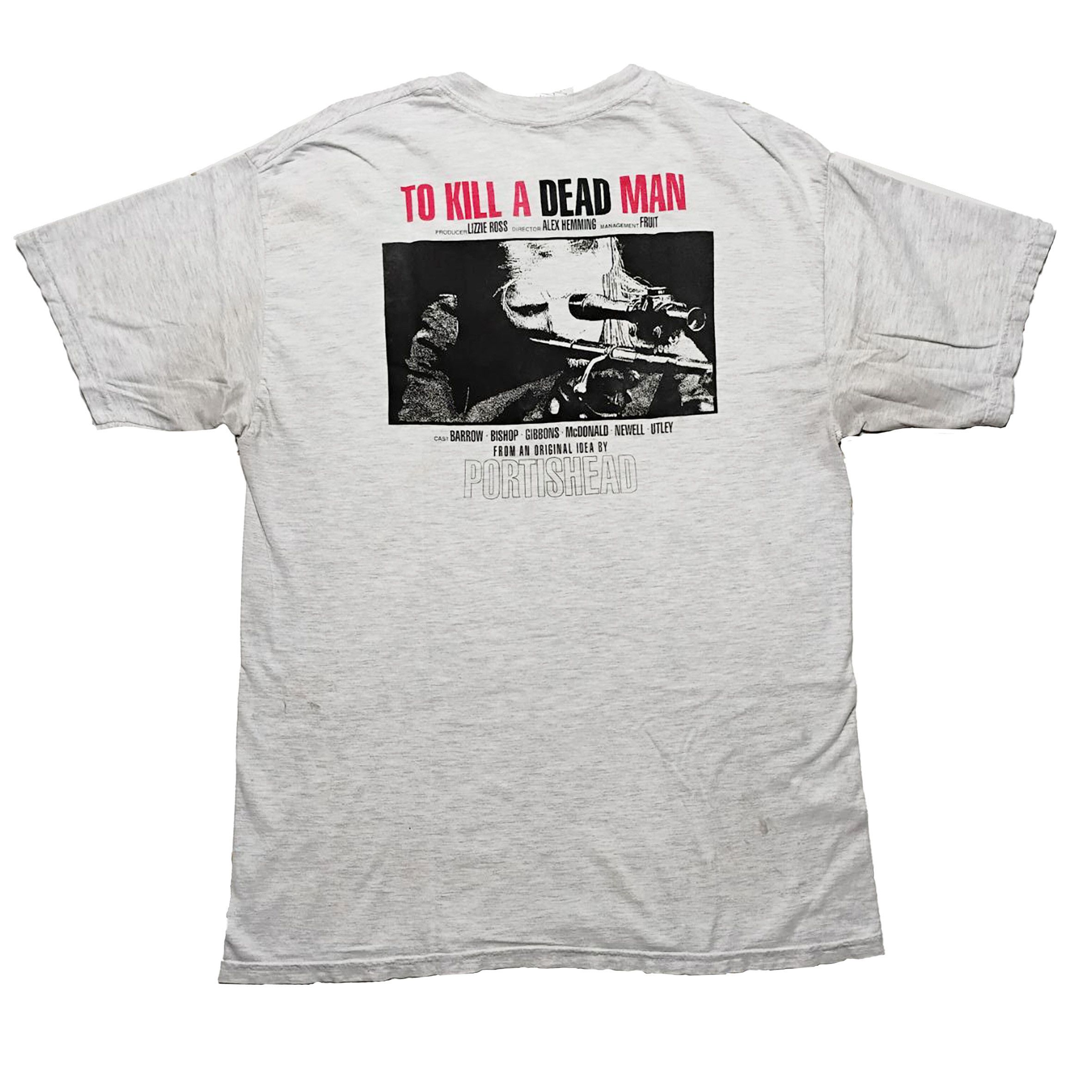 Band Tees RARE!!! Portishead To Kill a Dead Man PROMO Semi Trashed!!! Size US L / EU 52-54 / 3 - 2 Thumbnail