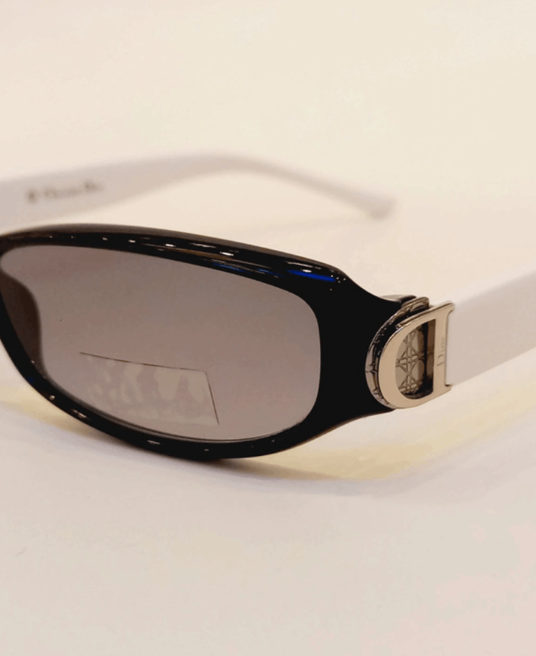 Dior × John Galliano × Vintage Christian Dior Sunglasses Cold Glaze Ski Pop Shield Vintage Size ONE SIZE - 8 Thumbnail