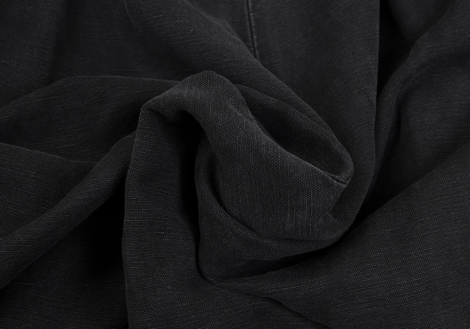 Maison Margiela Washed Cotton Linen Tuck Wide Pants Charcoal 38 Size US 38 / EU 54 - 14 Thumbnail