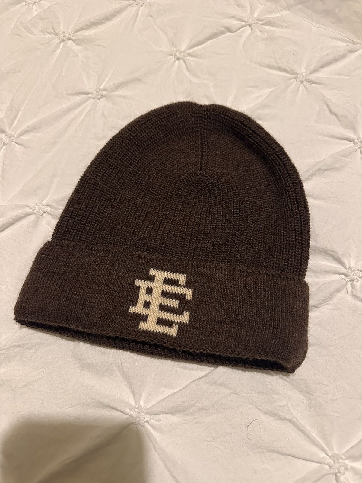 image of Eric Emanuel Eric Emmanuel Beanie in Brown, Men's