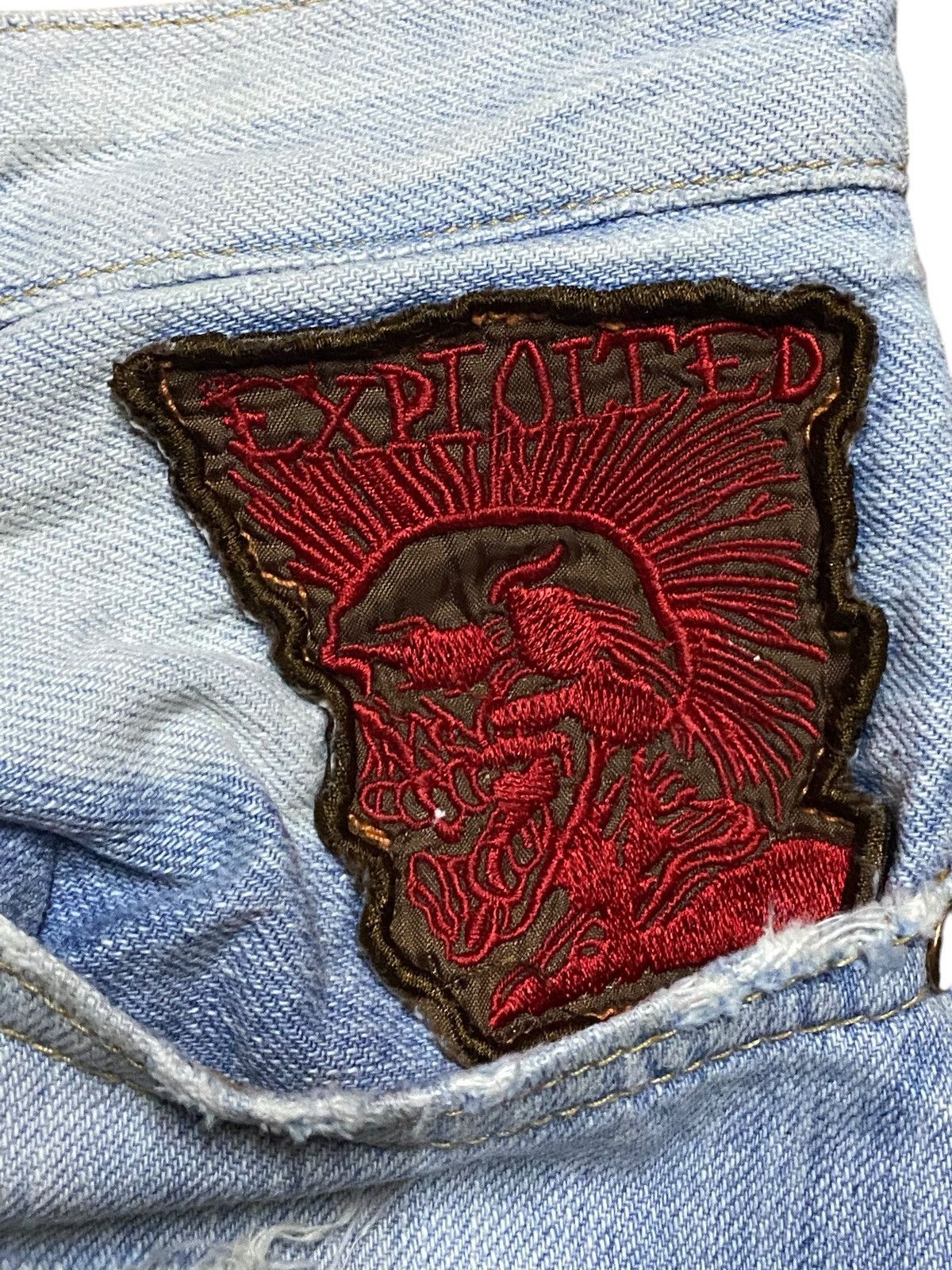 Replay Vintage Japanese Brand Replay Faded Wash Distressed Jeans Size US 36 / EU 52 - 14 Thumbnail