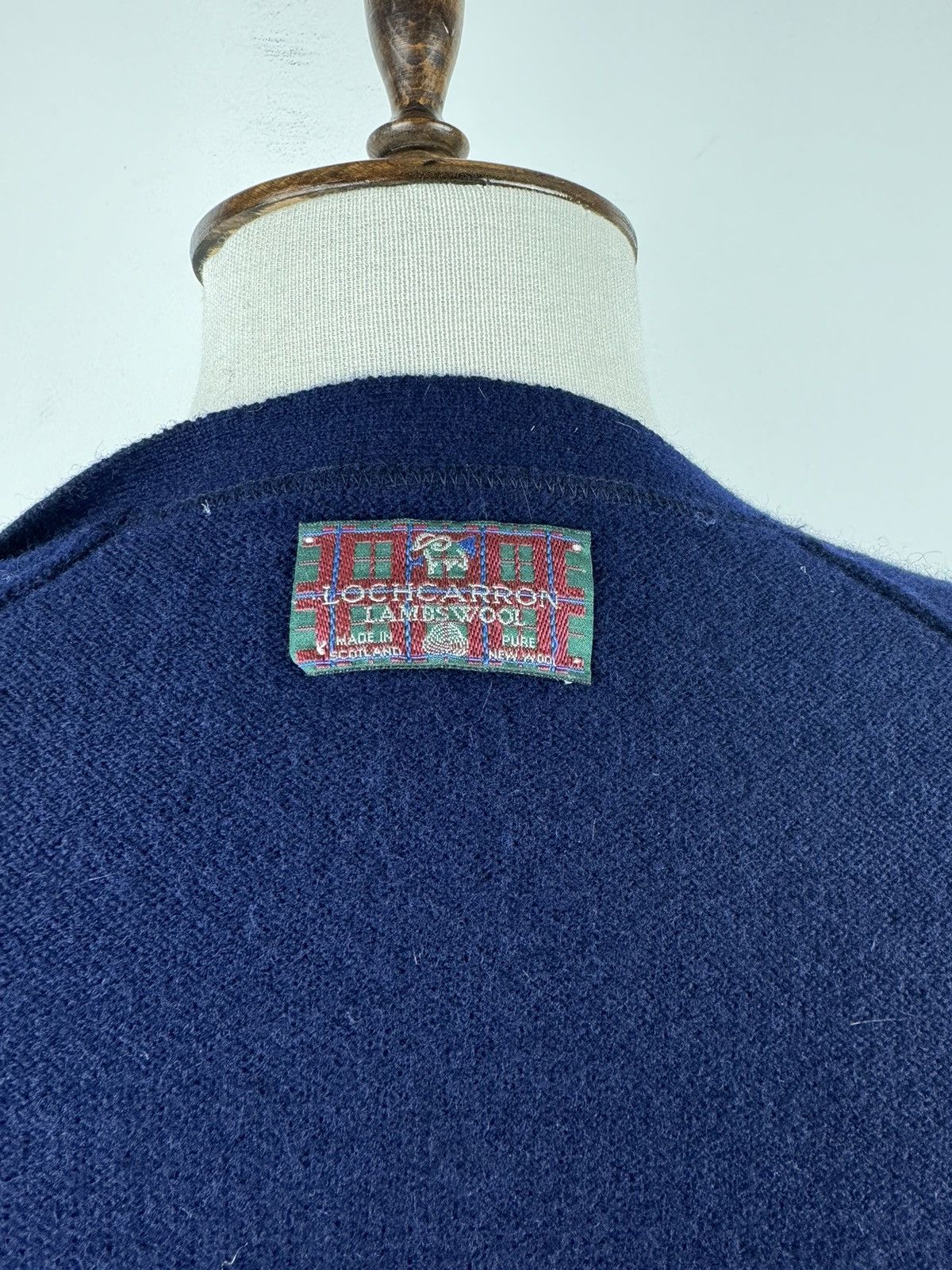 Vintage Men’s Vintage Lochcarron Wool Cardigan Sweater size M Size US M / EU 48-50 / 2 - 4 Thumbnail